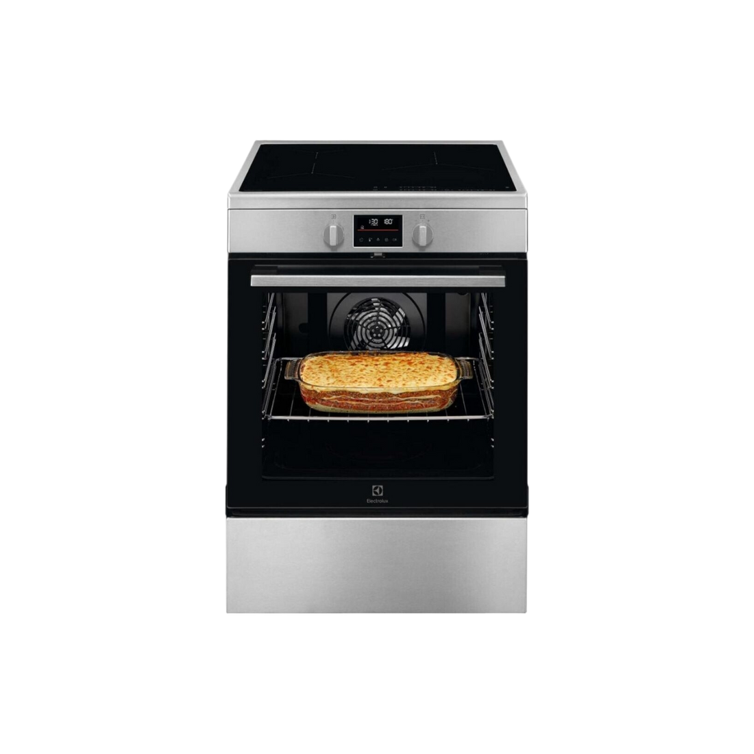 Cuisinière À Induction 73 L Reconditionné ELECTROLUX LKI64890BX : vue de face