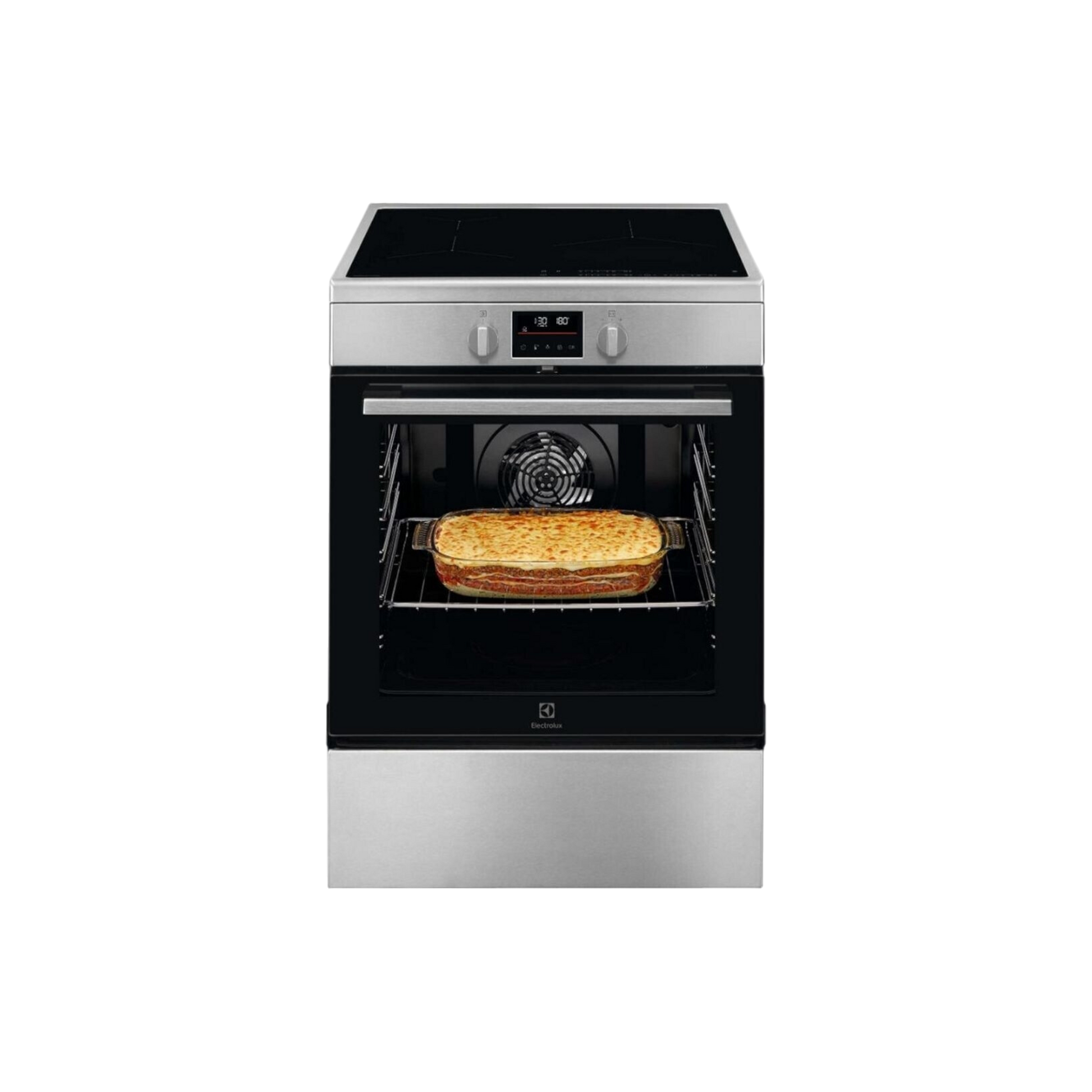 Cuisinière À Induction 73 L Reconditionné ELECTROLUX LKI64890BX : vue de face