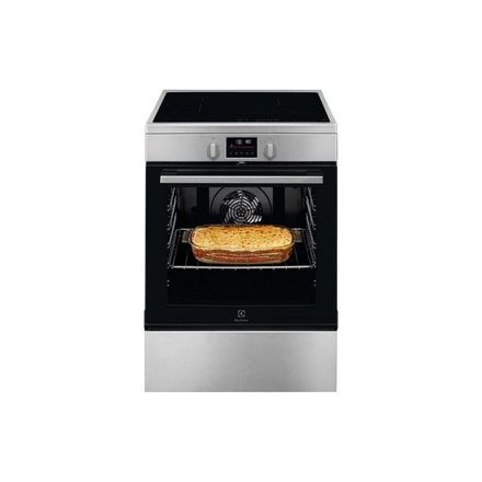Cuisinière À Induction 73 L Reconditionné ELECTROLUX LKI64890BX : vue de face