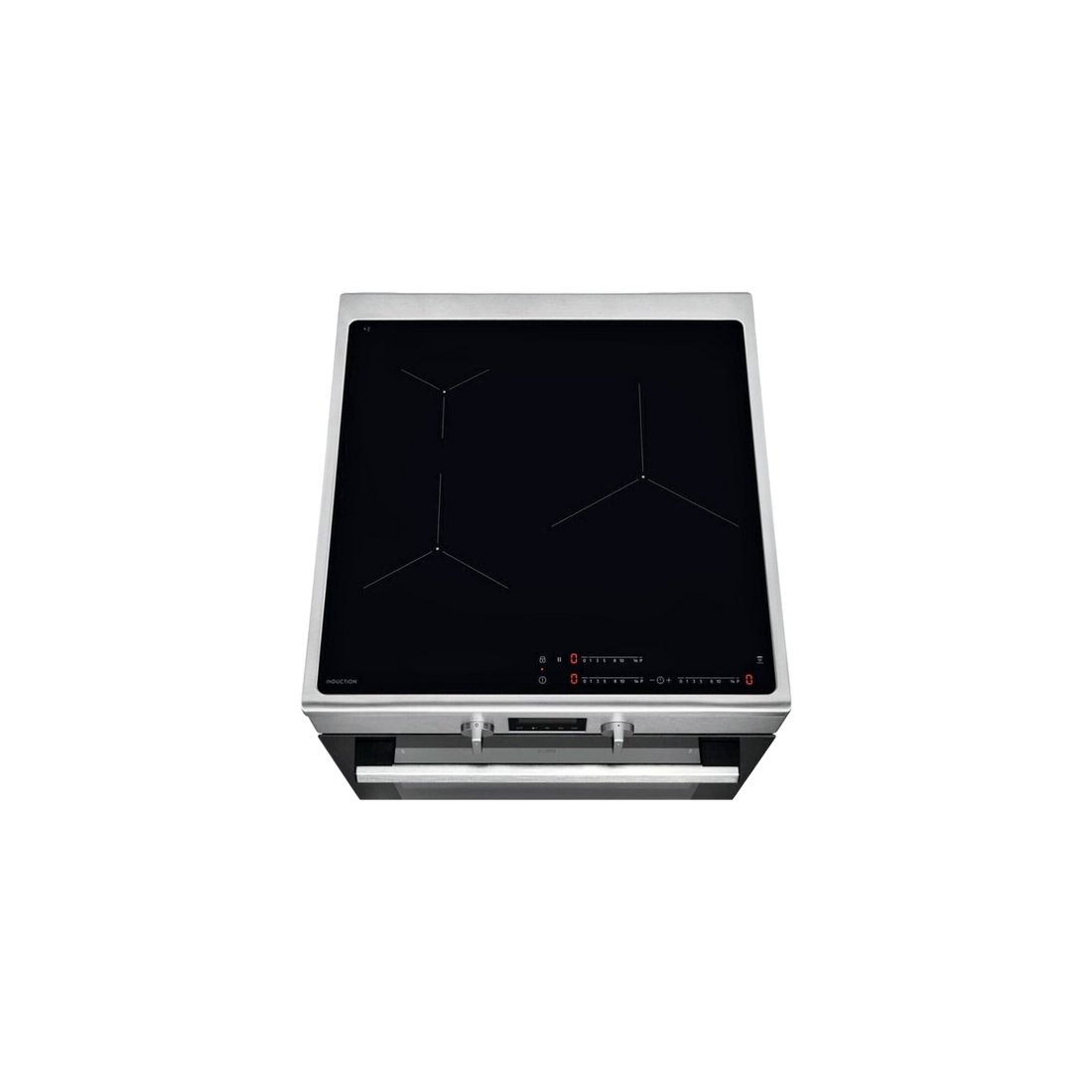 Cuisinière À Induction 73 L Reconditionné ELECTROLUX LKI64890BX : vue du côté droit