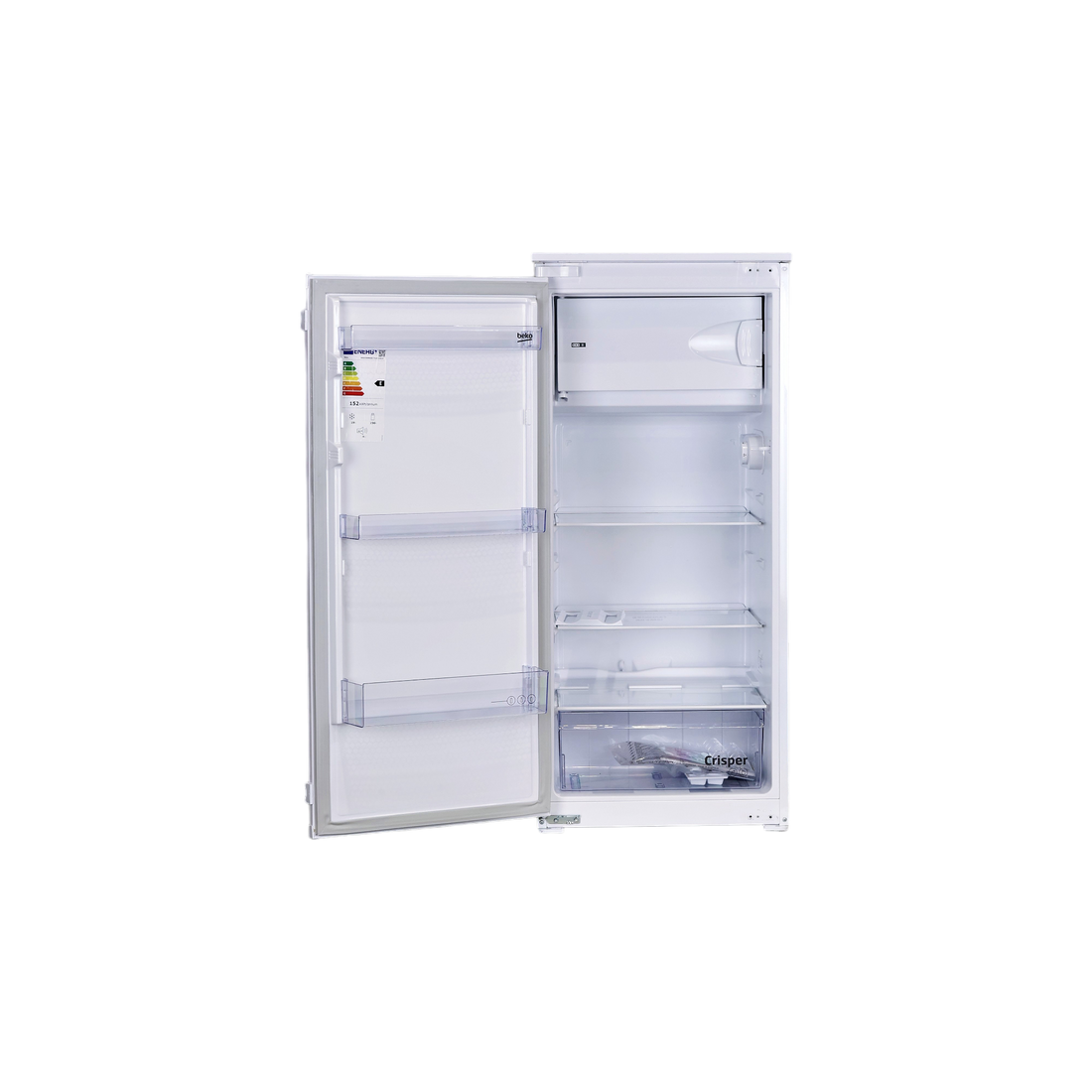 Réfrigérateur Encastrable 169 L Reconditionné BEKO BSSA300M4SN : vue de l'intérieur