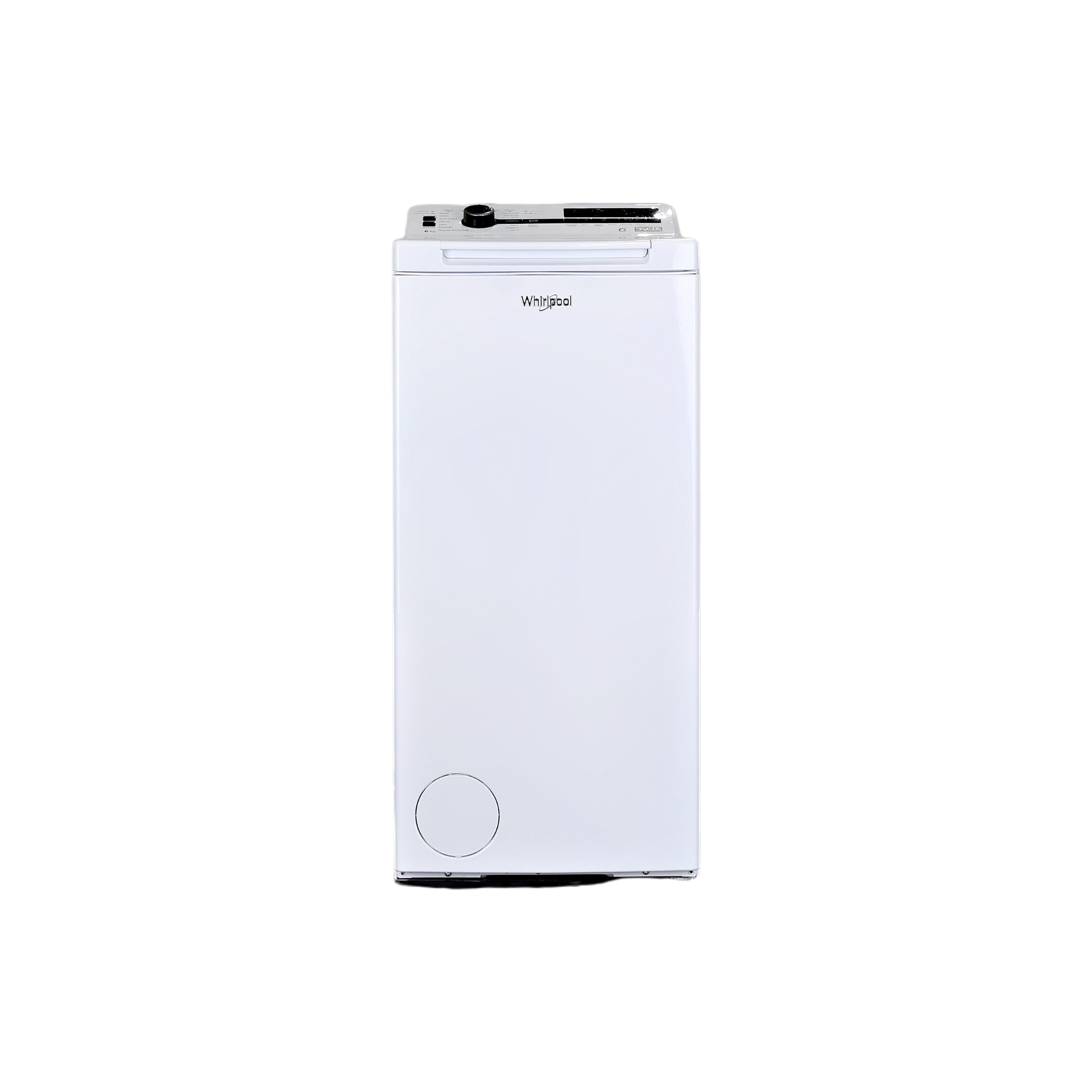 Lave-Linge Top 6 kg Reconditionné WHIRLPOOL TDLRB6242BSFR/N : vue de face