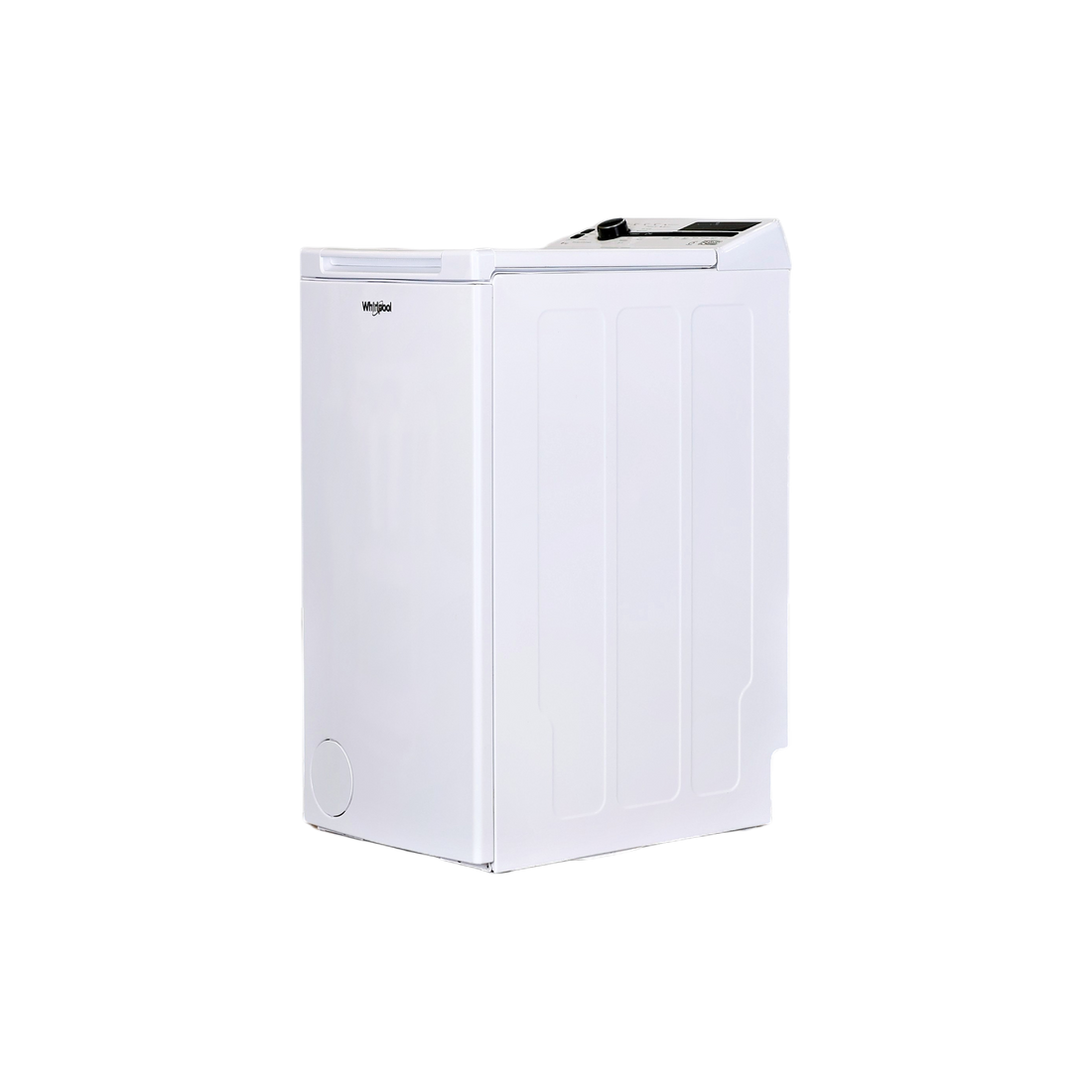 Lave-Linge Top 6 kg Reconditionné WHIRLPOOL TDLRB6242BSFR/N : vue du côté gauche