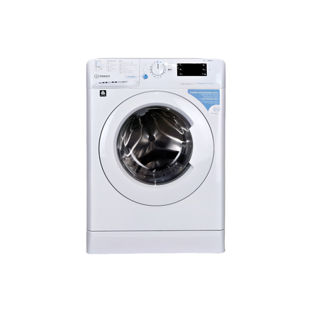 Lave-Linge Hublot 9 kg Reconditionné INDESIT BWE91296XWVFR : vue de face