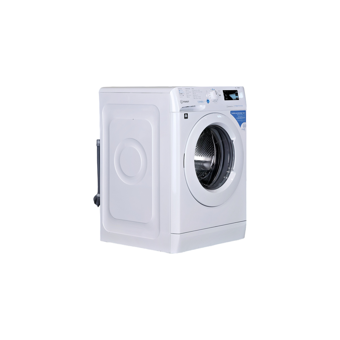 Lave-Linge Hublot 9 kg Reconditionné INDESIT BWE91296XWVFR : vue du côté droit