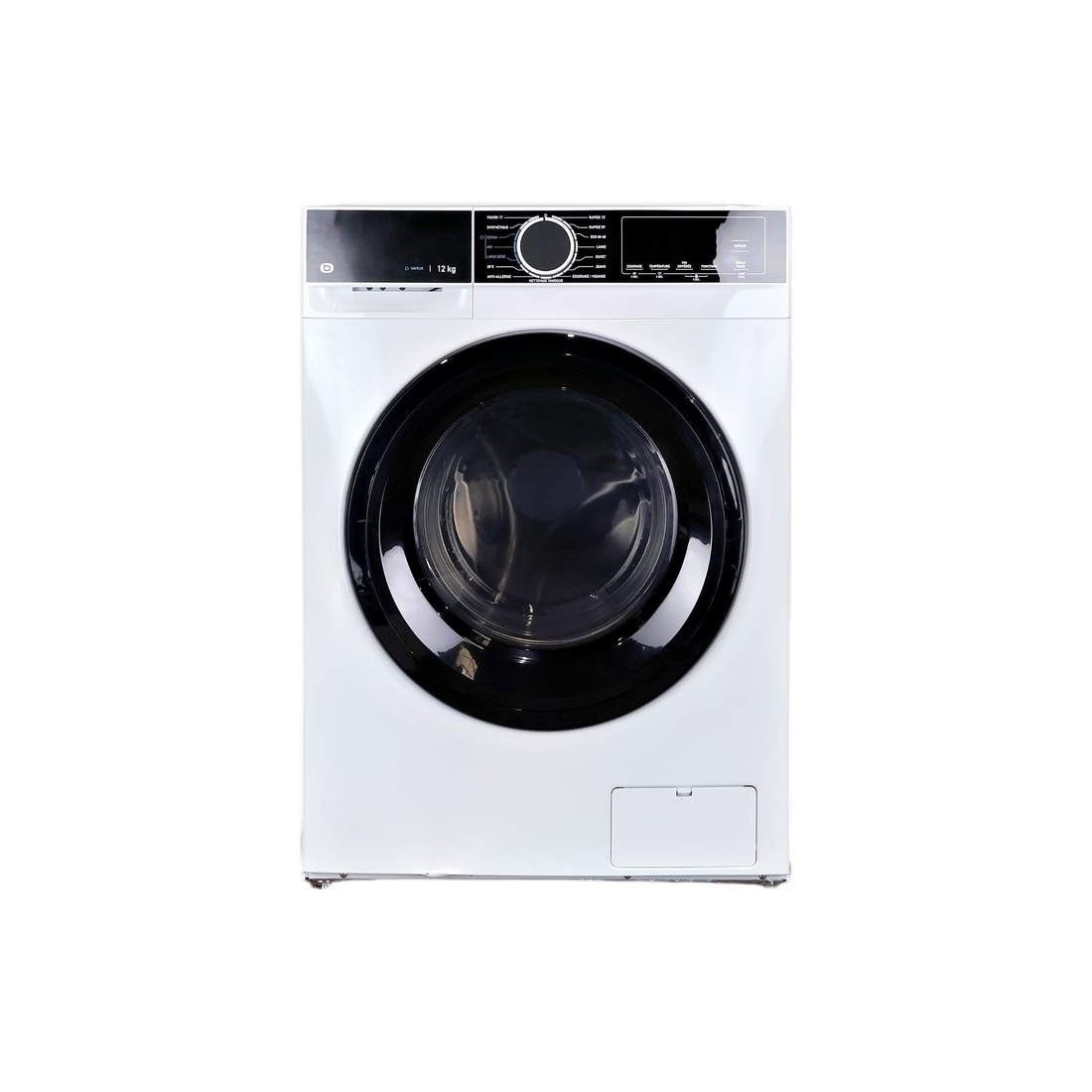 Lave-Linge Hublot 12 kg Reconditionné ESSENTIEL B ELF1214-3B : vue de face