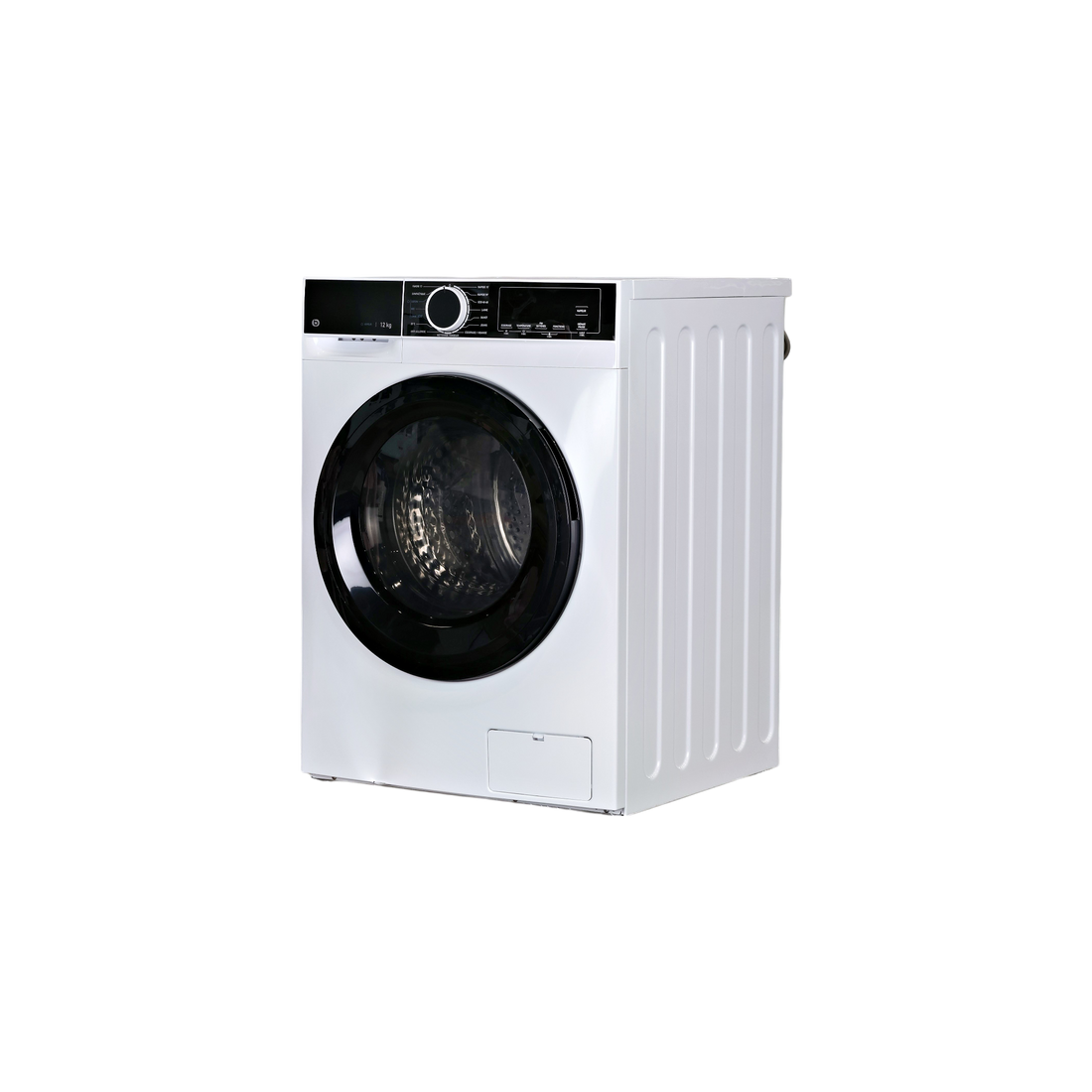 Lave-Linge Hublot 12 kg Reconditionné ESSENTIEL B ELF1214-3B : vue du côté gauche