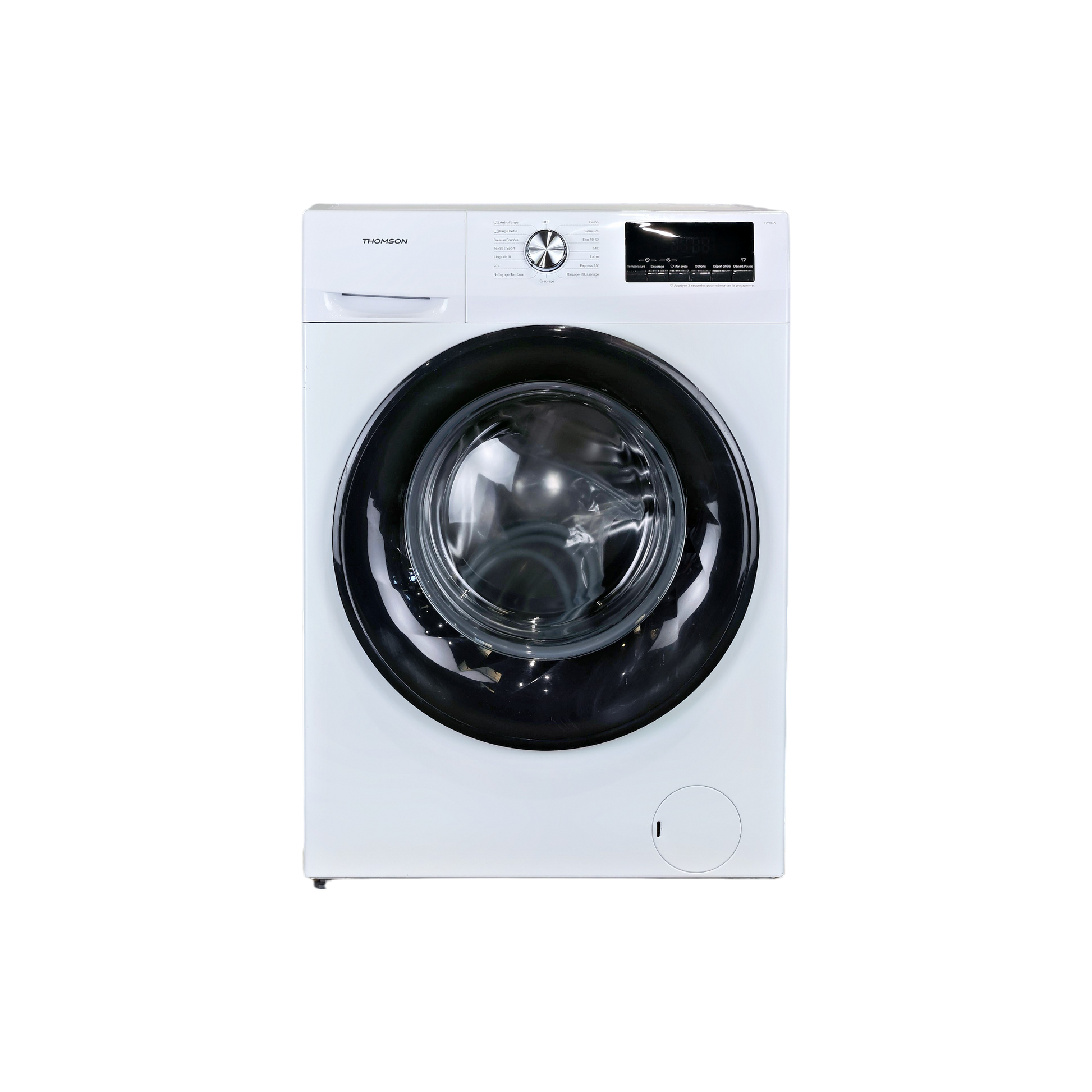 Lave-Linge Hublot 7 kg Reconditionné THOMSON TW147A : vue de face