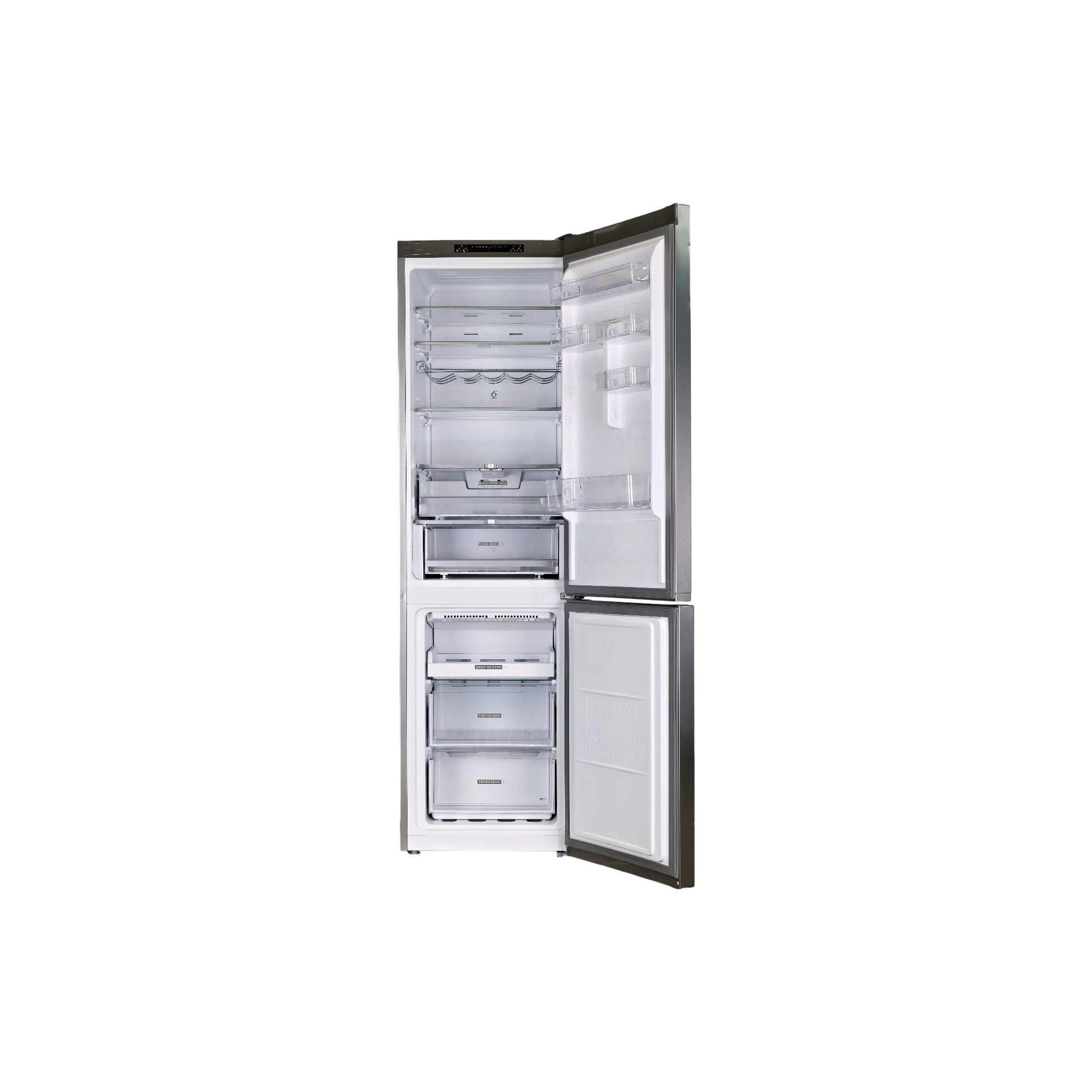 Réfrigérateur Avec Congélateur 367 L Reconditionné WHIRLPOOL W7X94AOX : vue de l'intérieur