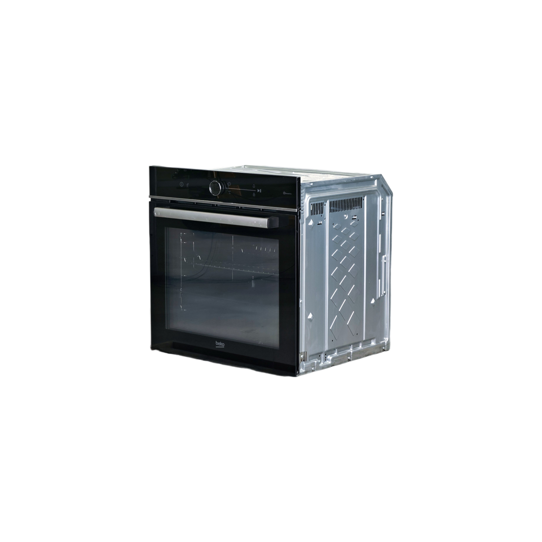 Four Chaleur Tournante 72 L Reconditionné BEKO BBIM13400XPSWE : vue du côté gauche