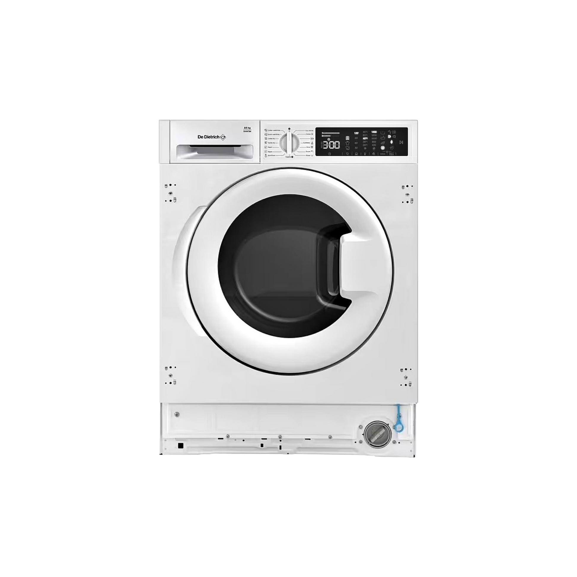 Lave-Linge Sechant 8 kg Reconditionné DE-DIETRICH DWD485QJE : vue de face