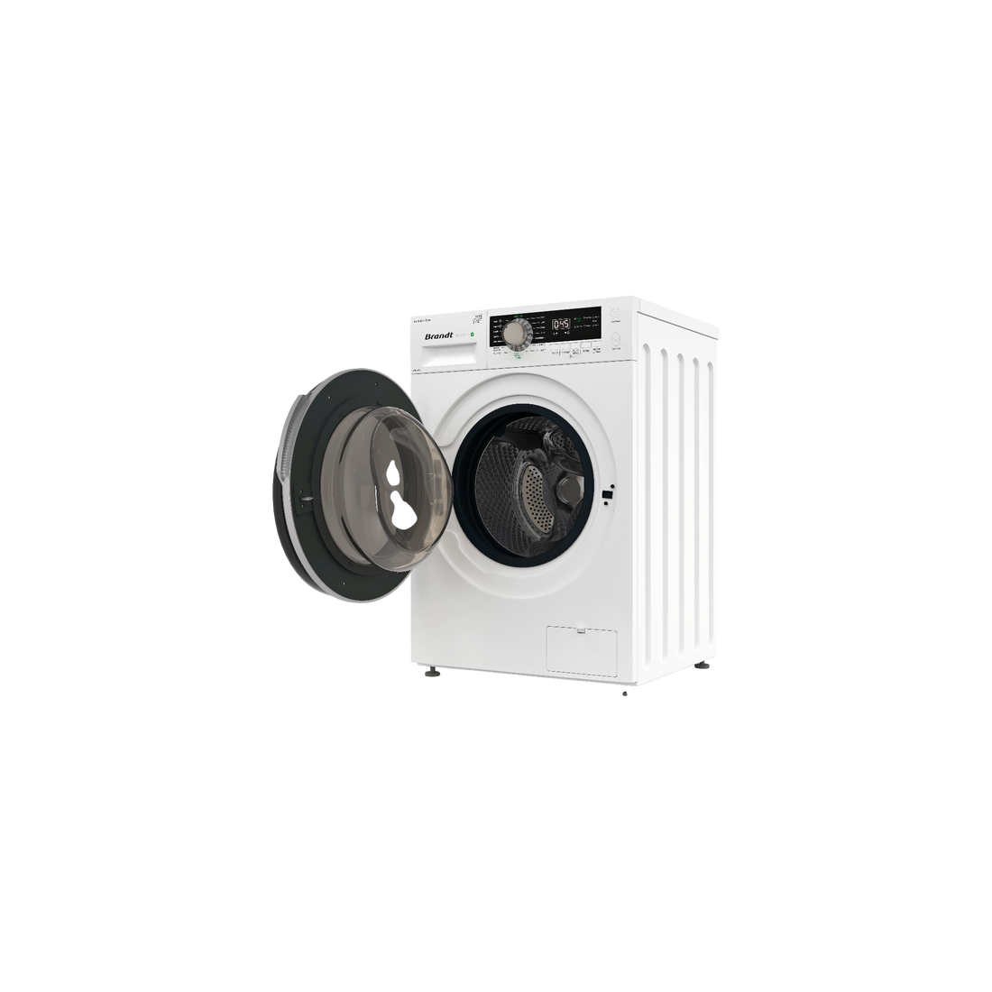 Lave-Linge Hublot 12 kg Reconditionné BRANDT WFB124QW : vue du côté droit