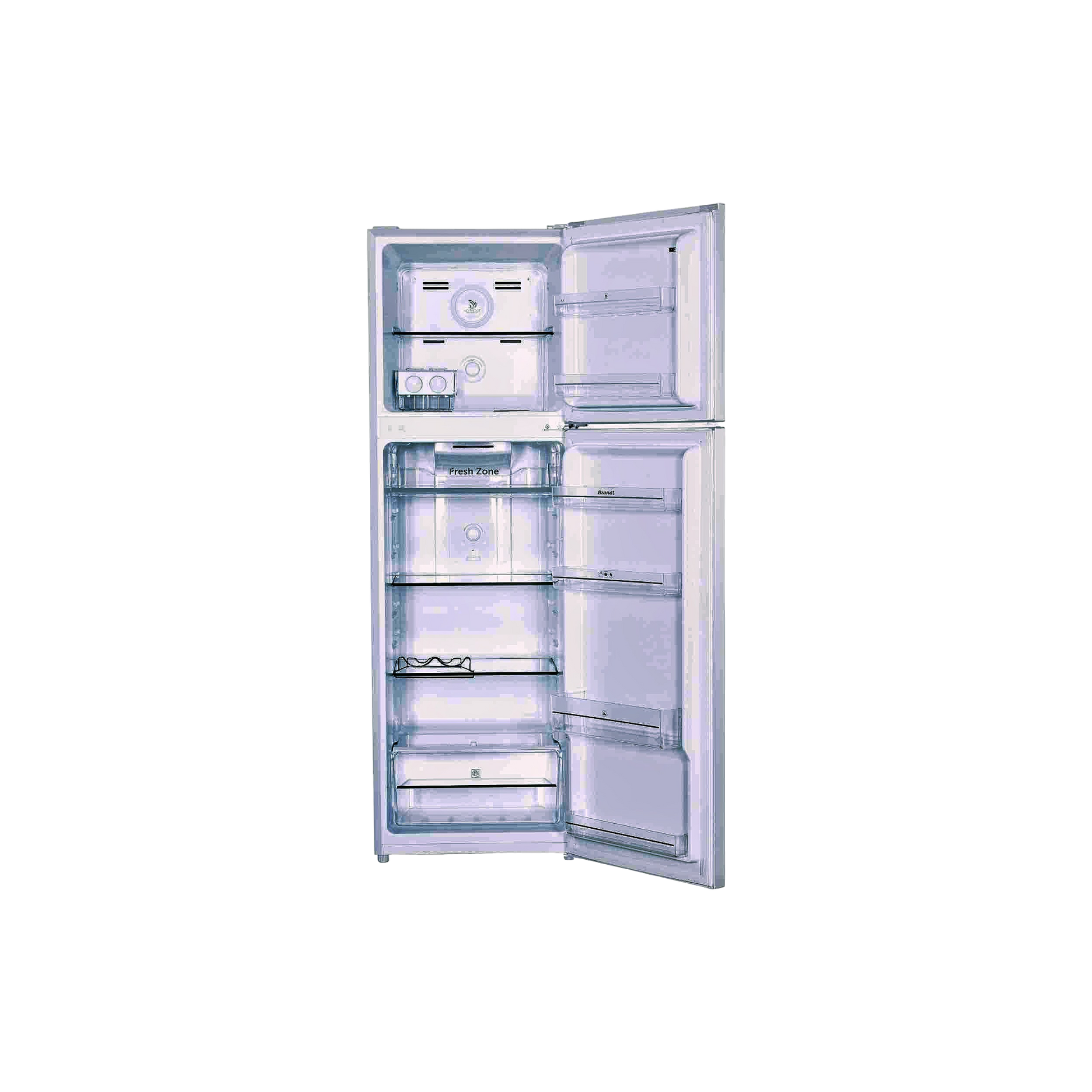 Réfrigérateur Avec Congélateur 248 L Reconditionné BRANDT BFD6650NW : vue du côté droit