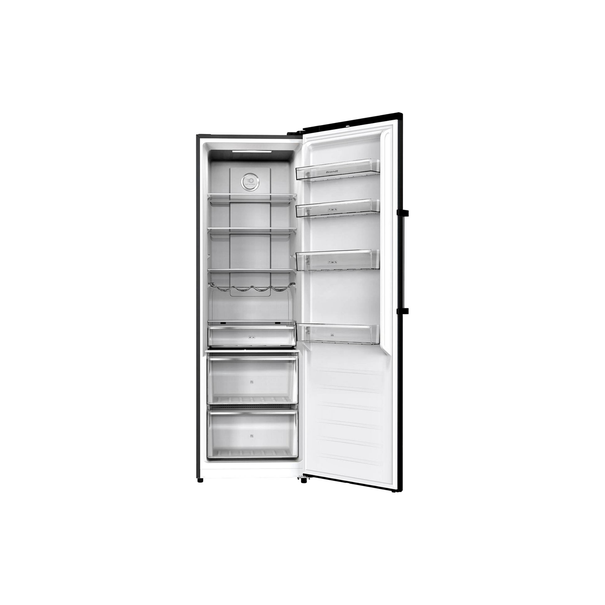 Réfrigérateur Une Porte 359 L Reconditionné BRANDT BFL8620NA : vue du côté droit