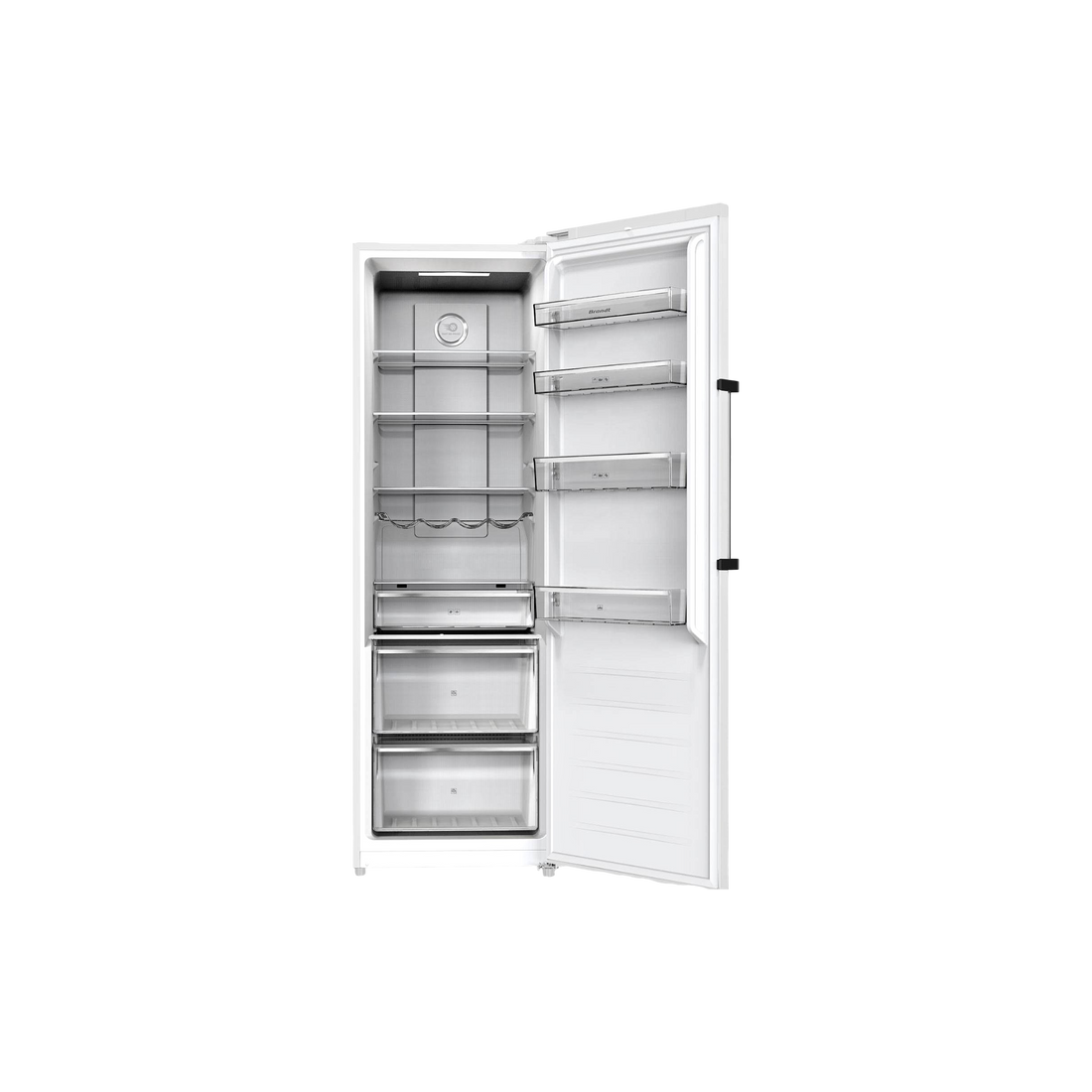 Réfrigérateur Une Porte 359 L Reconditionné BRANDT BFL8620NW : vue du côté droit
