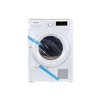 Seche-Linge Pompe À Chaleur 8 kg Reconditionné BRANDT DFB183HW : vue de face