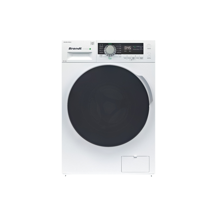 Lave-linge Hublot 12 kg Reconditionné BRANDT WFB124QW