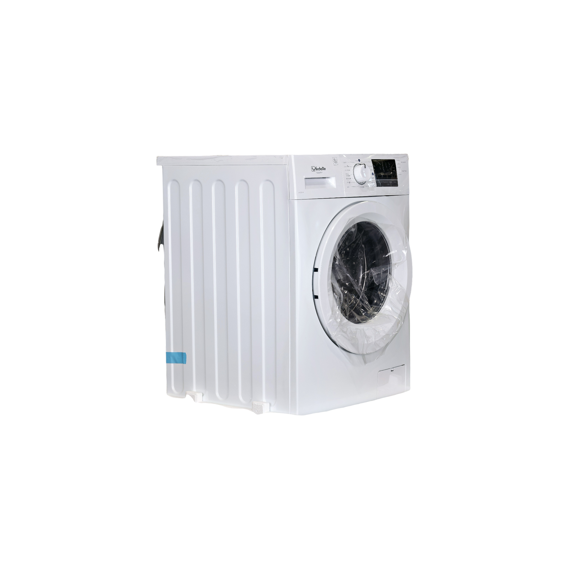 Lave-Linge Hublot 12 kg Reconditionné VEDETTE LFVQ124W : vue du côté droit