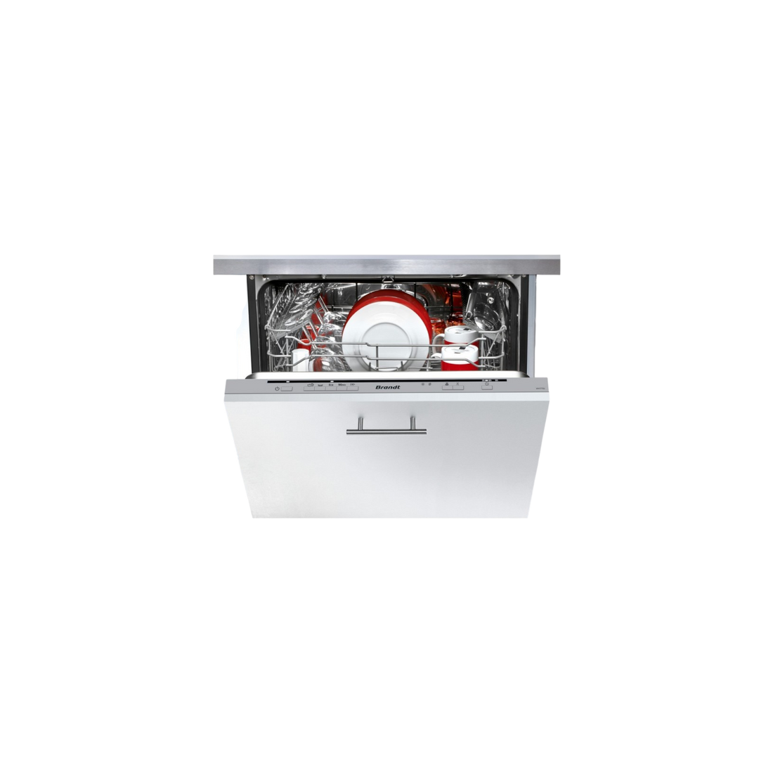 Lave-Vaisselle Encastrable 12 Cvts Reconditionné BRANDT VH1772J : vue de face