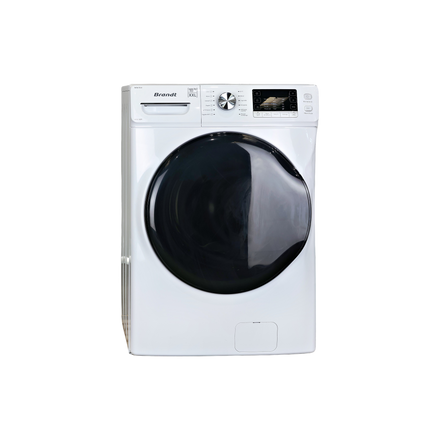 Lave-Linge Hublot 18 kg Reconditionné BRANDT WFB218QW : vue de face