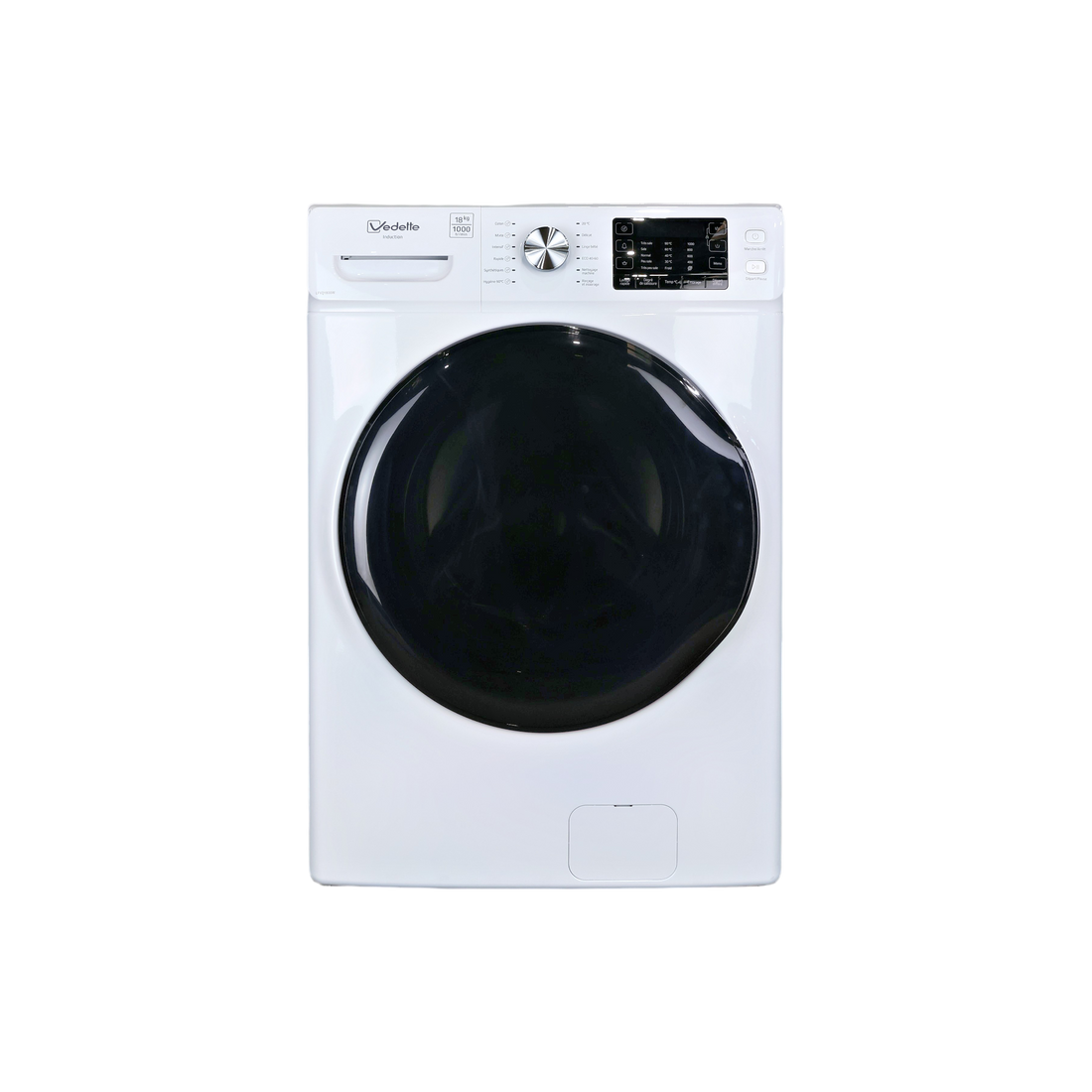 Lave-Linge Hublot 18 kg Reconditionné VEDETTE LFVQ1800W : vue de face