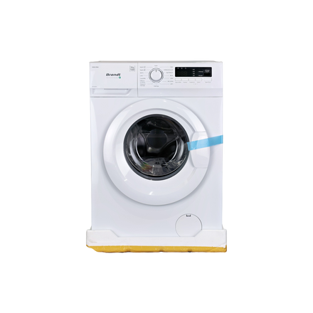 Lave-Linge Hublot 9 kg Reconditionné BRANDT WFB393QW : vue de face