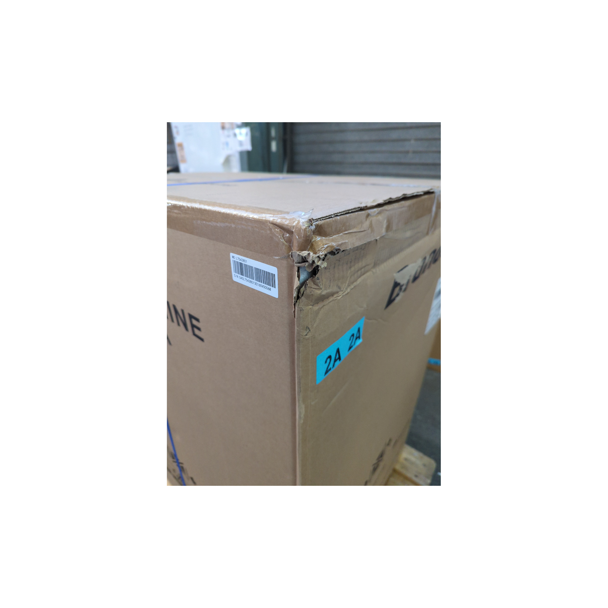 Lave-linge hublot 18 kg Reconditionné BRANDT WFB218QW