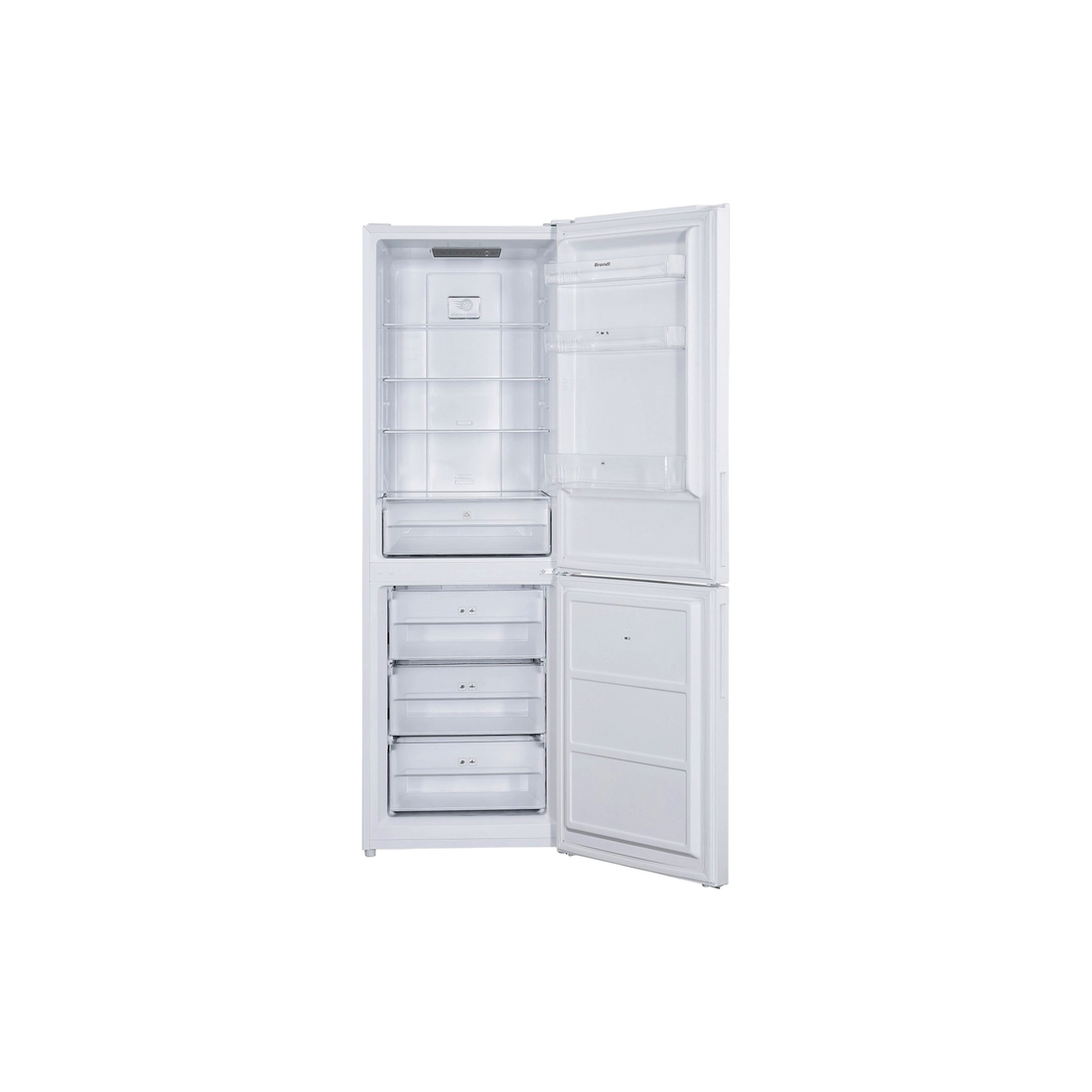 Réfrigérateur Avec Congélateur 329 L Reconditionné BRANDT BFC8566NW : vue du côté droit