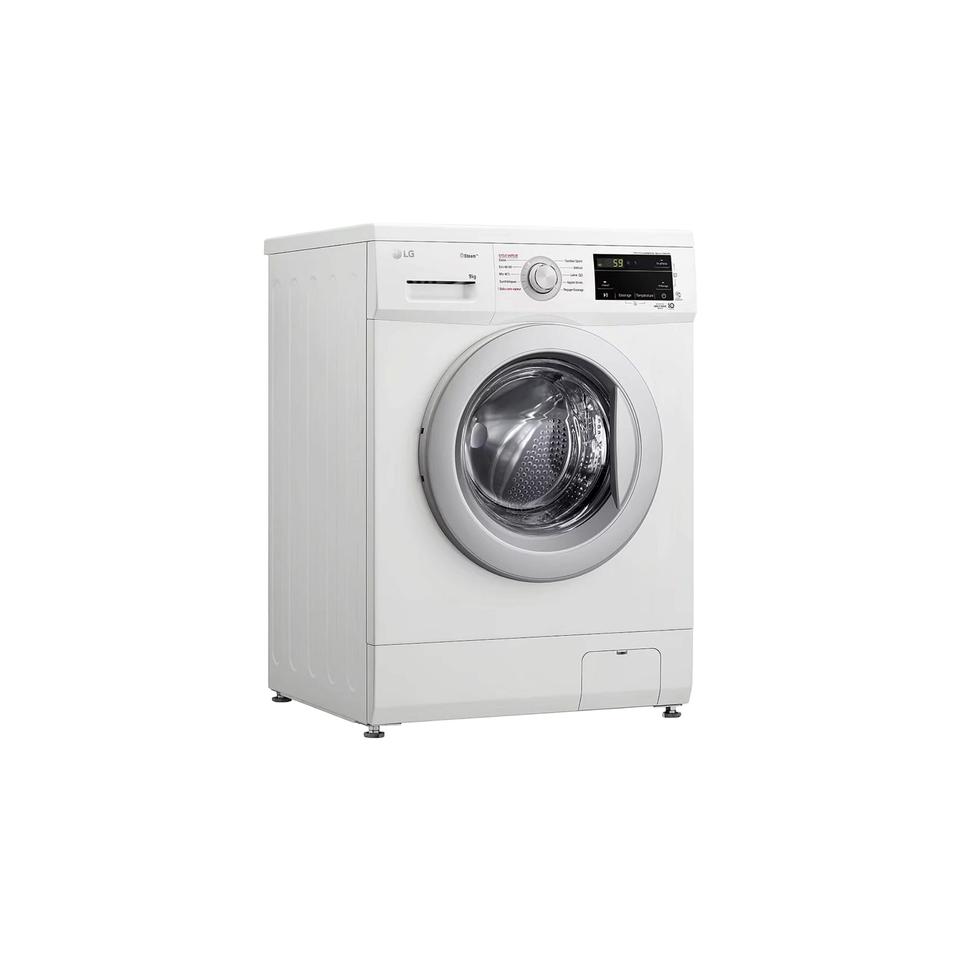 Lave-Linge Hublot 9 kg Reconditionné LG F94M21WHS : vue du côté droit