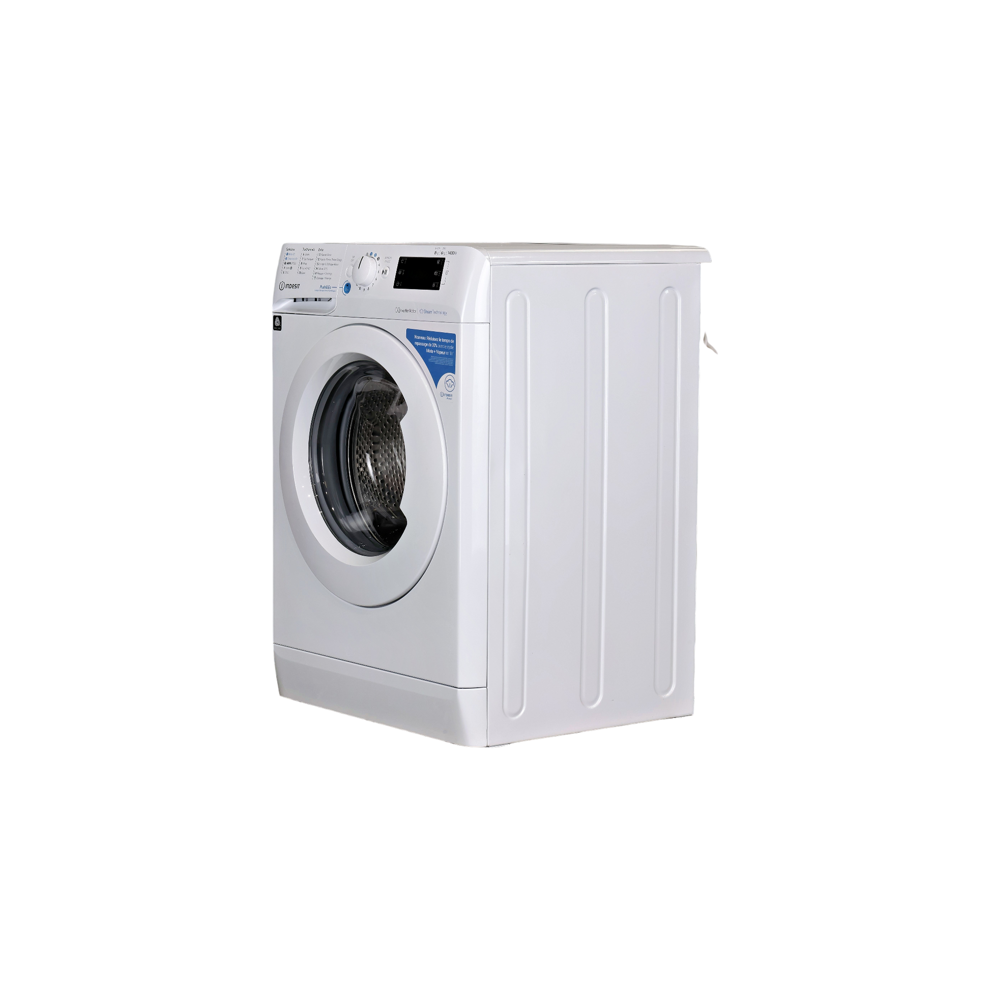 Lave-linge sechant 8 kg Reconditionné INDESIT BDE86435WVFR