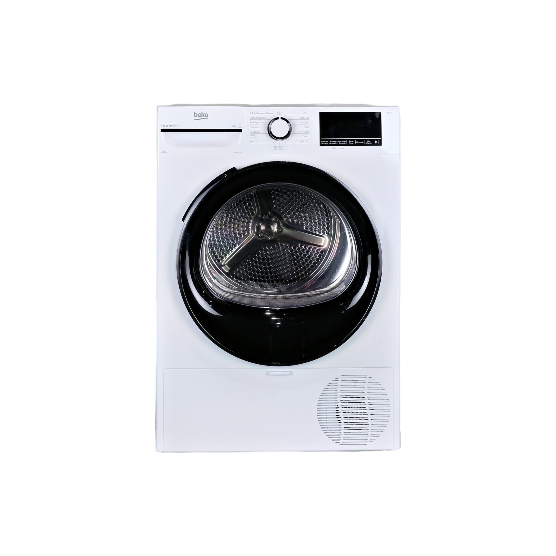 Seche-linge pompe à chaleur 10 kg Reconditionné BEKO D3H210393W