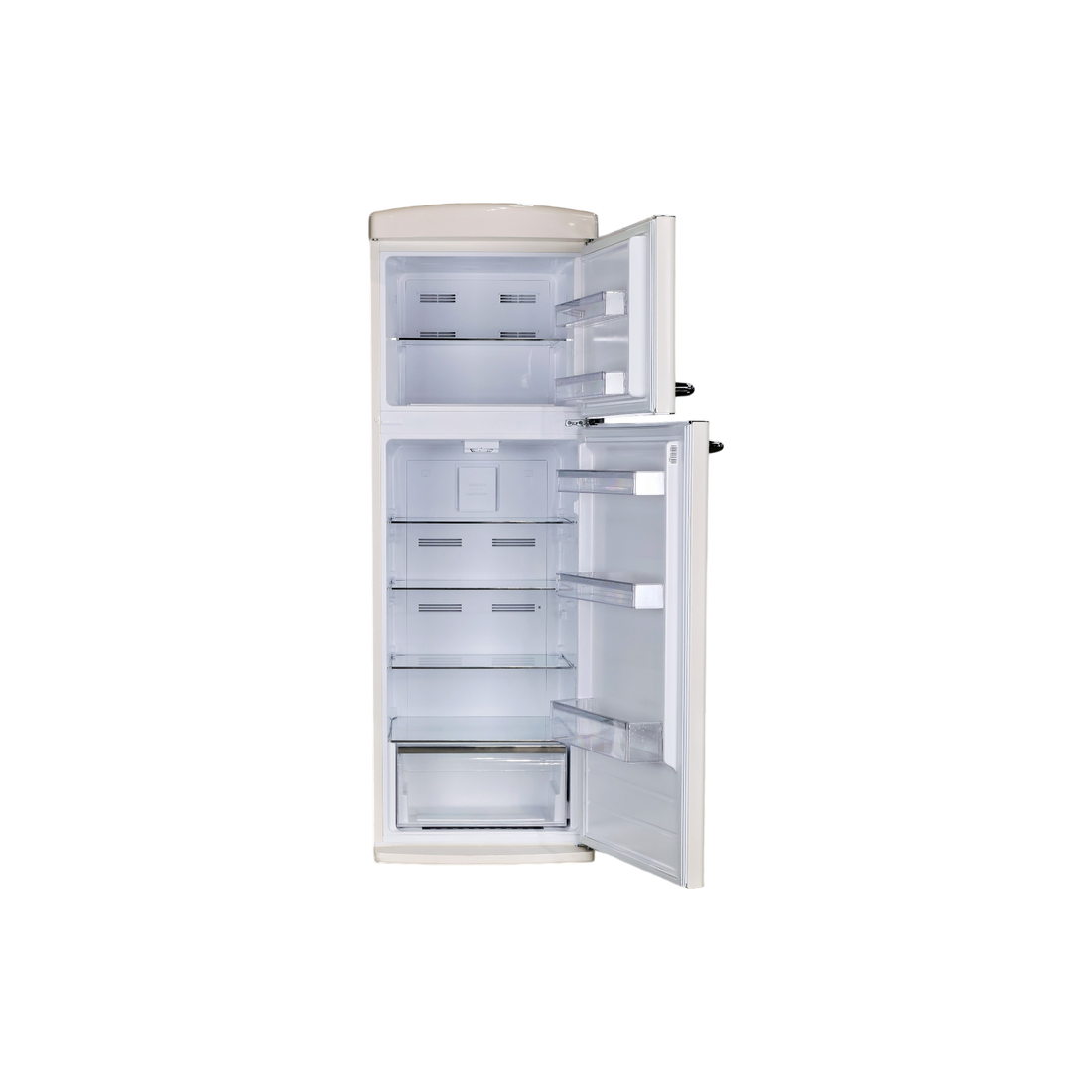 Réfrigérateur Avec Congélateur 311 L Reconditionné FRIGIDAIRE FFR33GFEWT : vue de l'intérieur