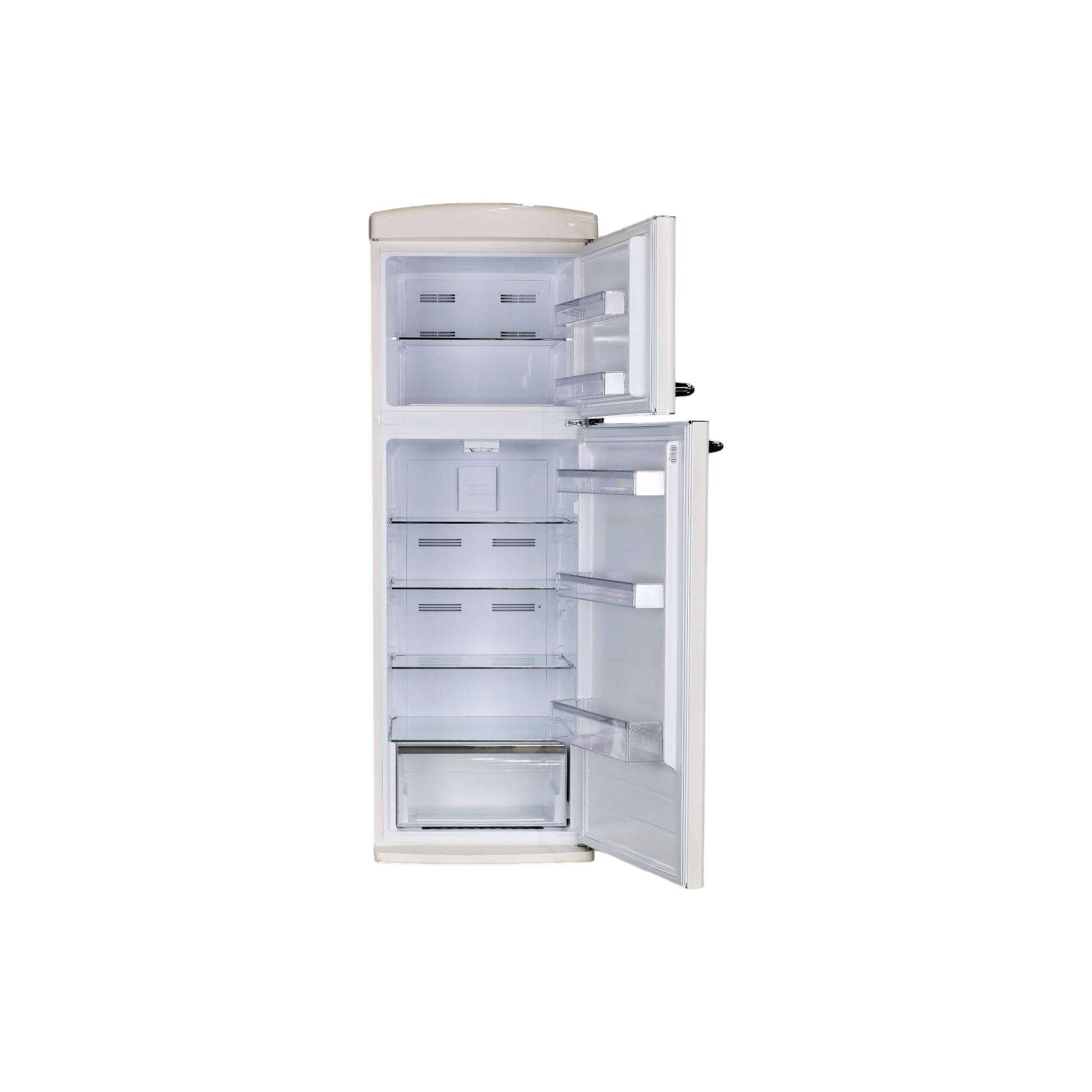 Réfrigérateur Avec Congélateur 311 L Reconditionné FRIGIDAIRE FFR33GFEWT : vue de l'intérieur