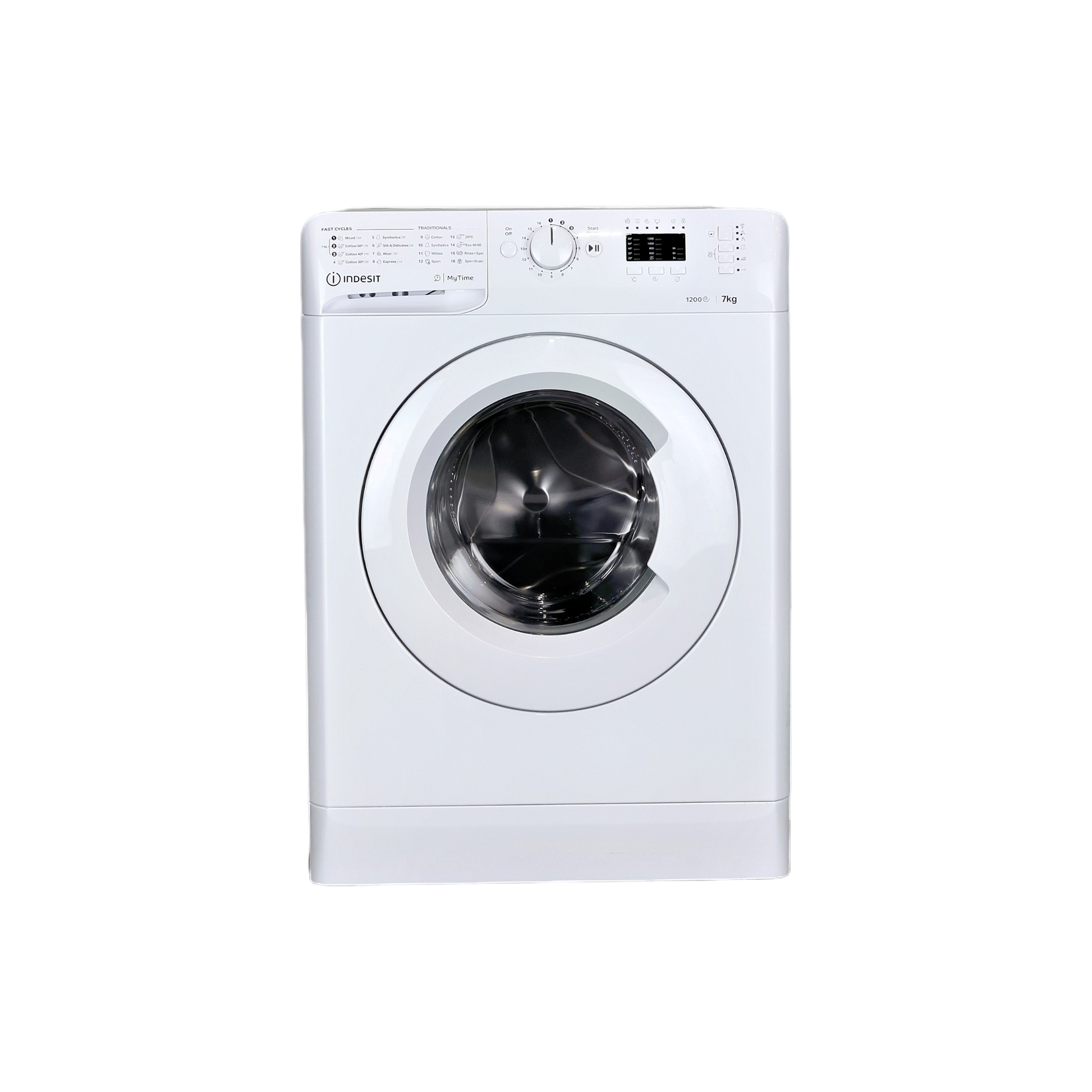 Lave-linge hublot 7 kg Reconditionné INDESIT MTWA71252WEE