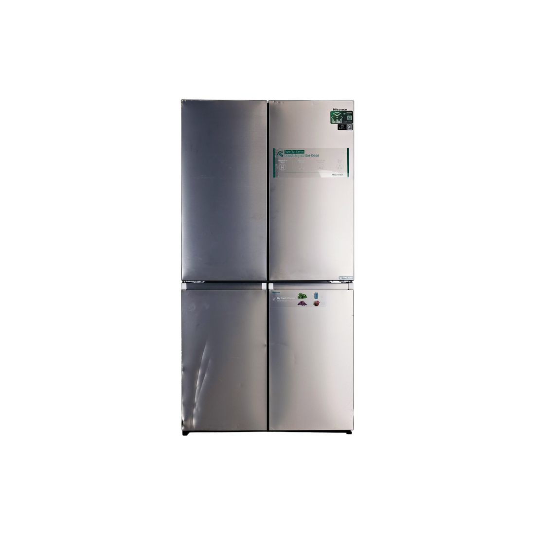 Réfrigérateur Multi-Portes 609 L Reconditionné HISENSE RQ758N4SBSE : vue de face