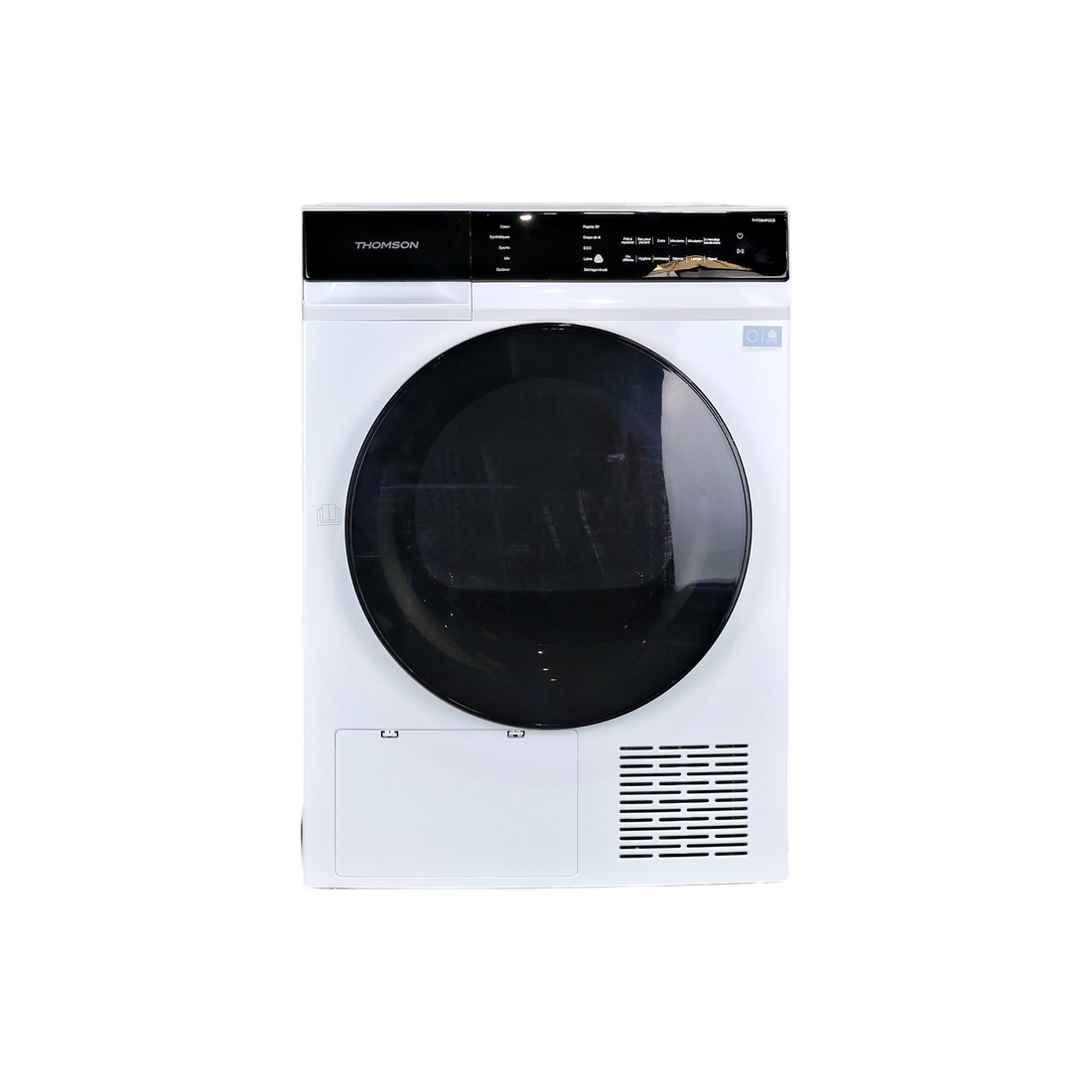 Seche-Linge Pompe À Chaleur 9 kg Reconditionné THOMSON THTD9HPCCS : vue de face