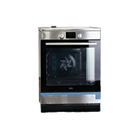 Cuisinière À Induction 73 L Reconditionné AEG CIB6641ABM : vue de face