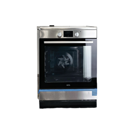 Cuisinière À Induction 73 L Reconditionné AEG CIB6641ABM : vue de face