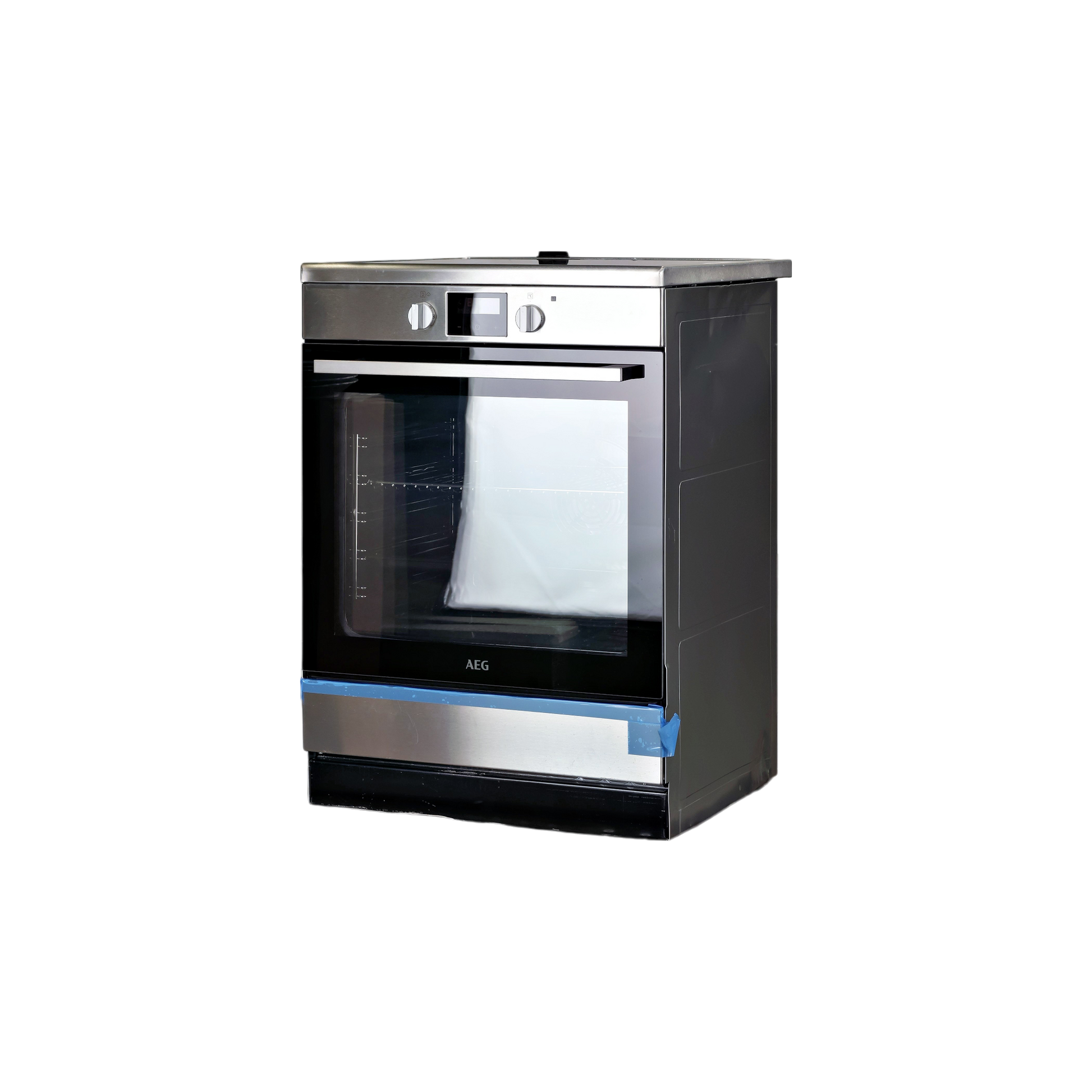 Cuisinière À Induction 73 L Reconditionné AEG CIB6641ABM : vue du côté gauche