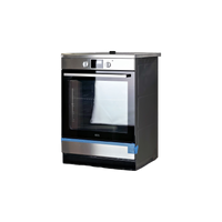 Cuisinière À Induction 73 L Reconditionné AEG CIB6641ABM : vue du côté gauche