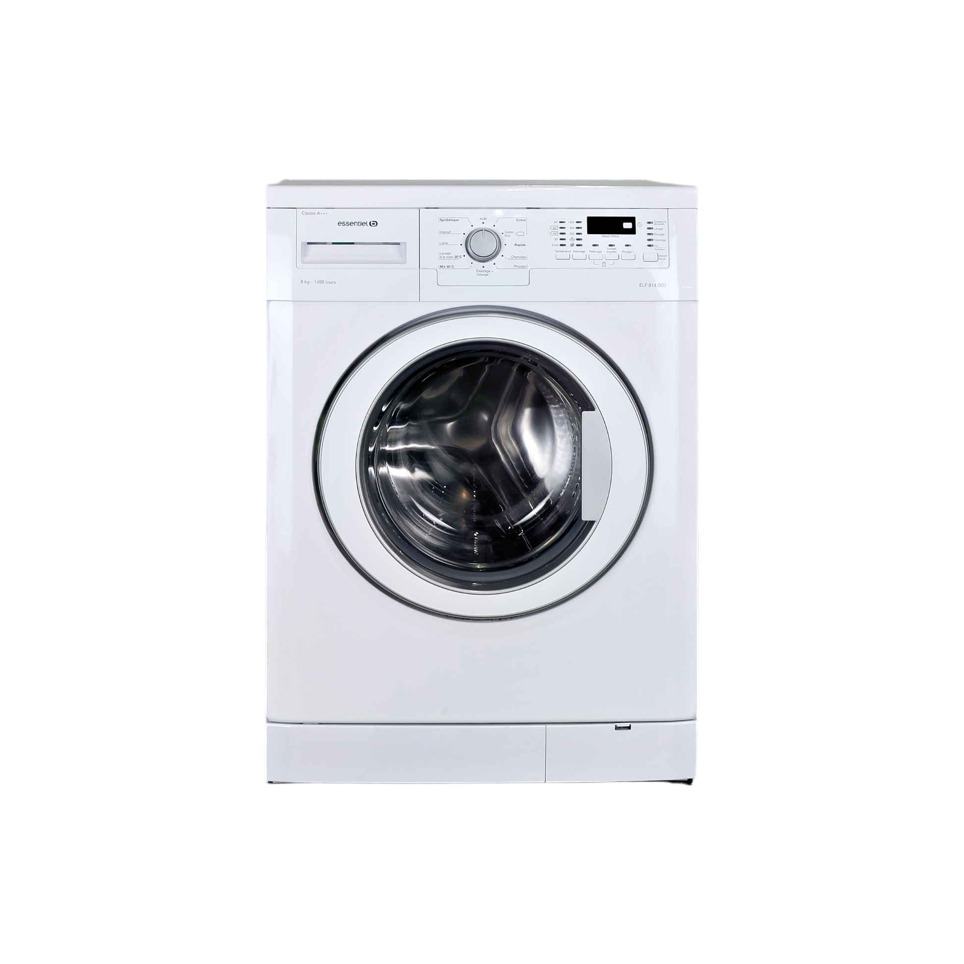 Lave-linge hublot 8 kg Reconditionné ESSENTIEL B ELF 814DD2