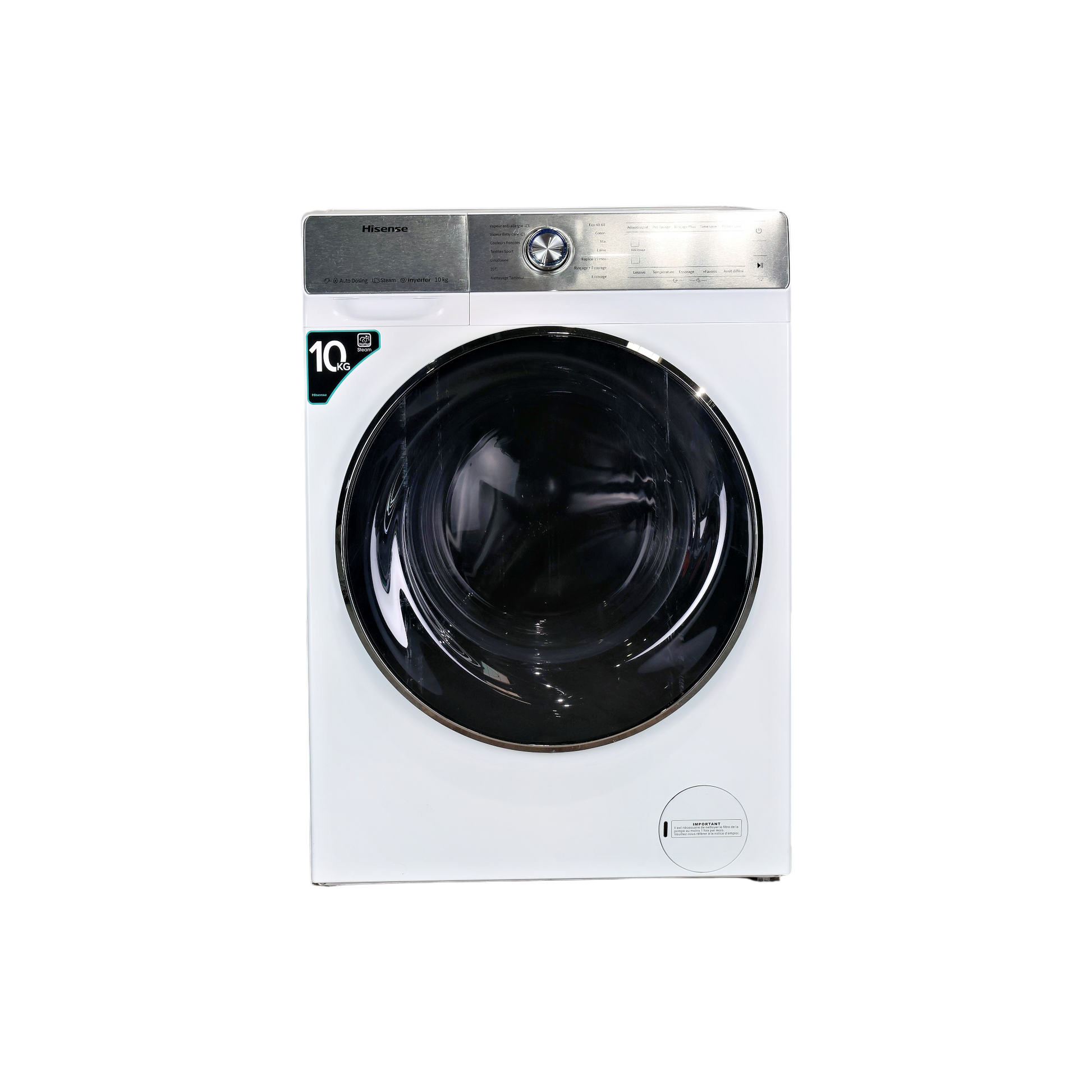 Lave-linge Hublot 10 kg Reconditionné HISENSE WFQR1014EVAJM