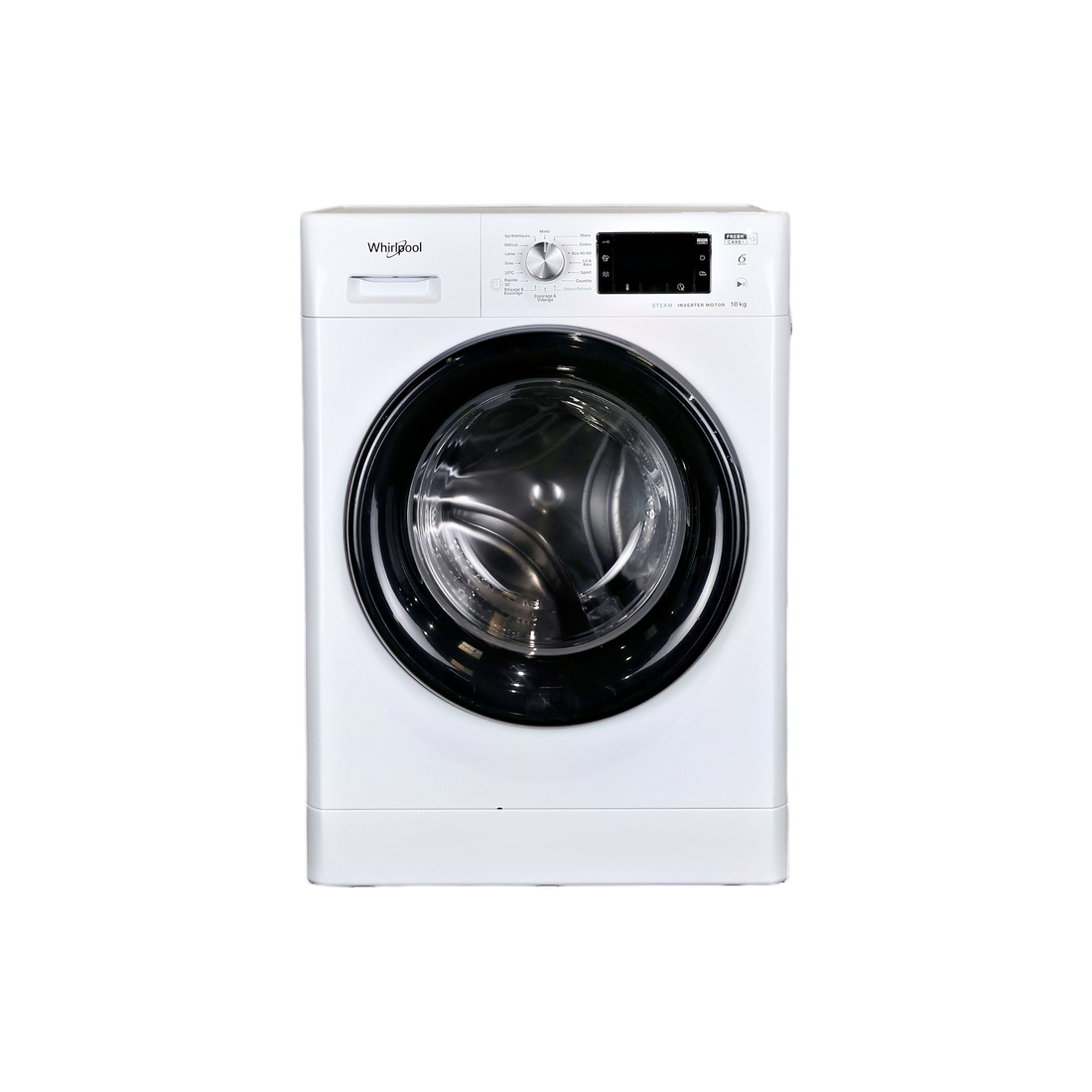 Lave-Linge Hublot 10 kg Reconditionné WHIRLPOOL FFDB10469BVFR : vue de face