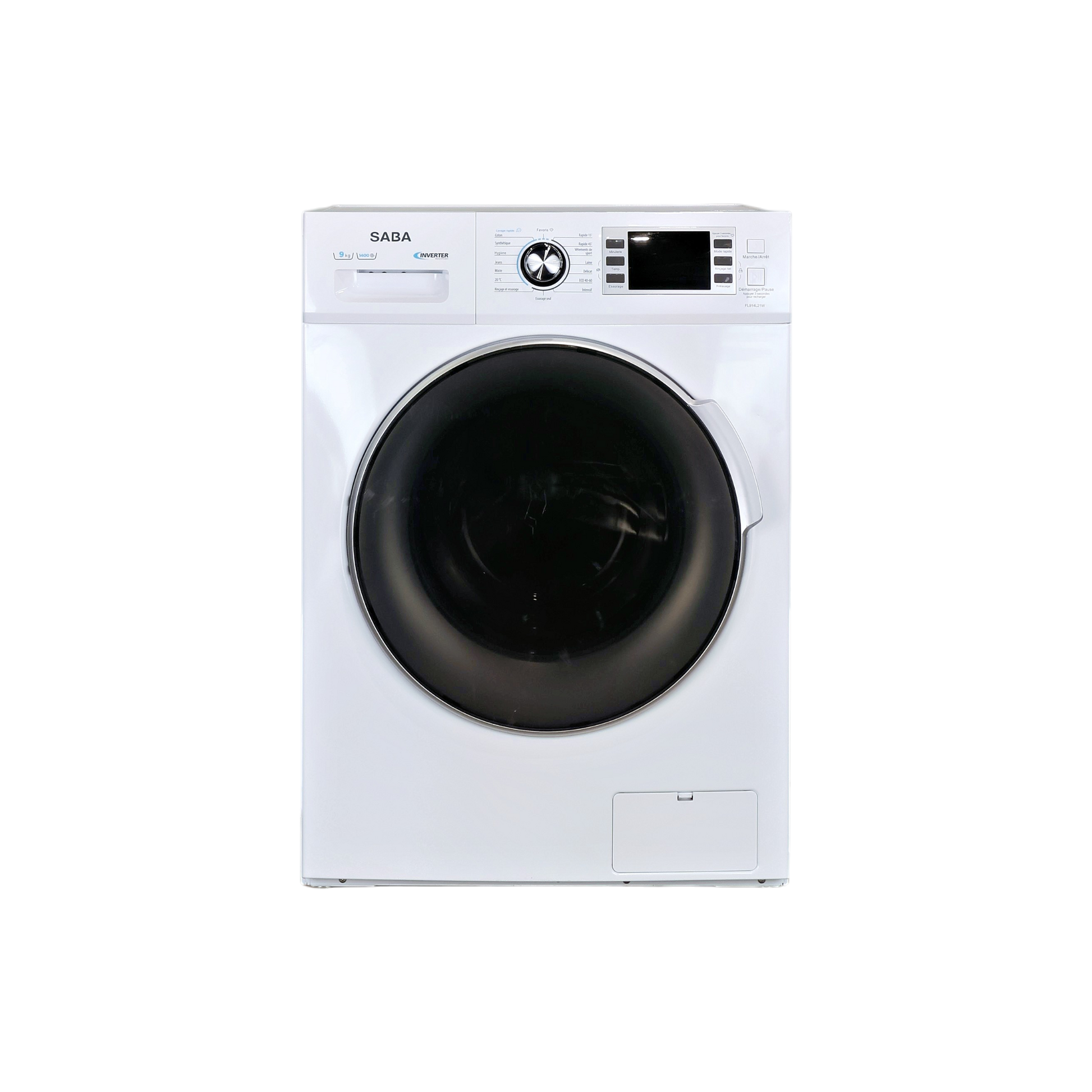 Lave-linge hublot 9 kg Reconditionné SABA FL914L21W