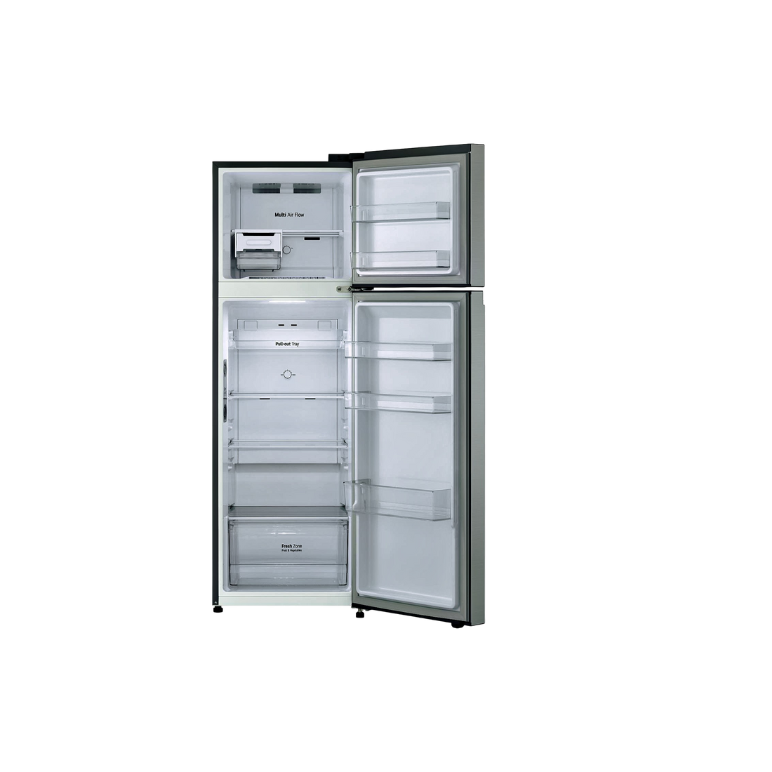 Réfrigérateur Avec Congélateur 266 L Reconditionné LG GTBV20PYGKD : vue du côté gauche