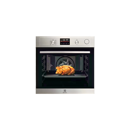 Four Chaleur Tournante 72 L Reconditionné ELECTROLUX EOC4P46X : vue de face