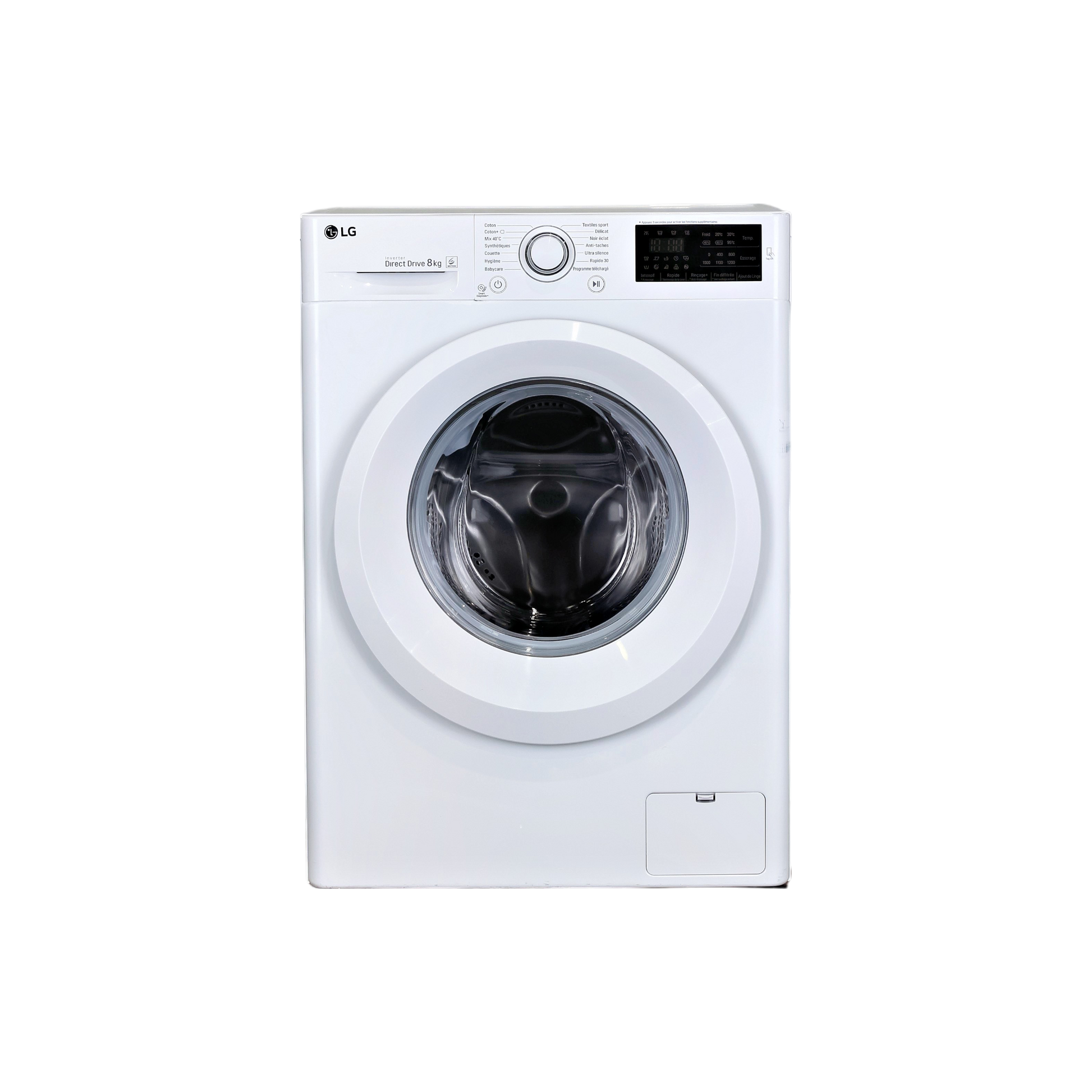 Lave-linge Hublot 8 kg Reconditionné LG F82J53WH