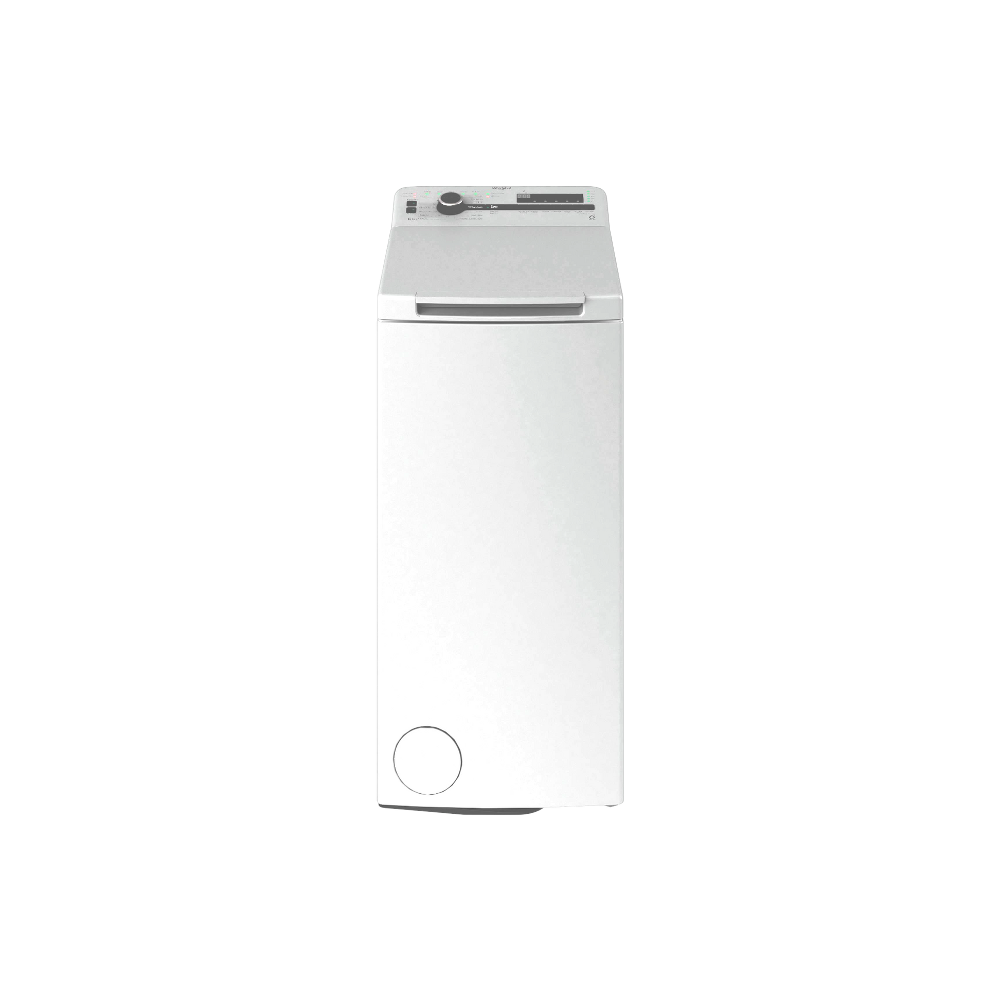 Lave-Linge Top 6 kg Reconditionné WHIRLPOOL TDLRS6246FR : vue de face