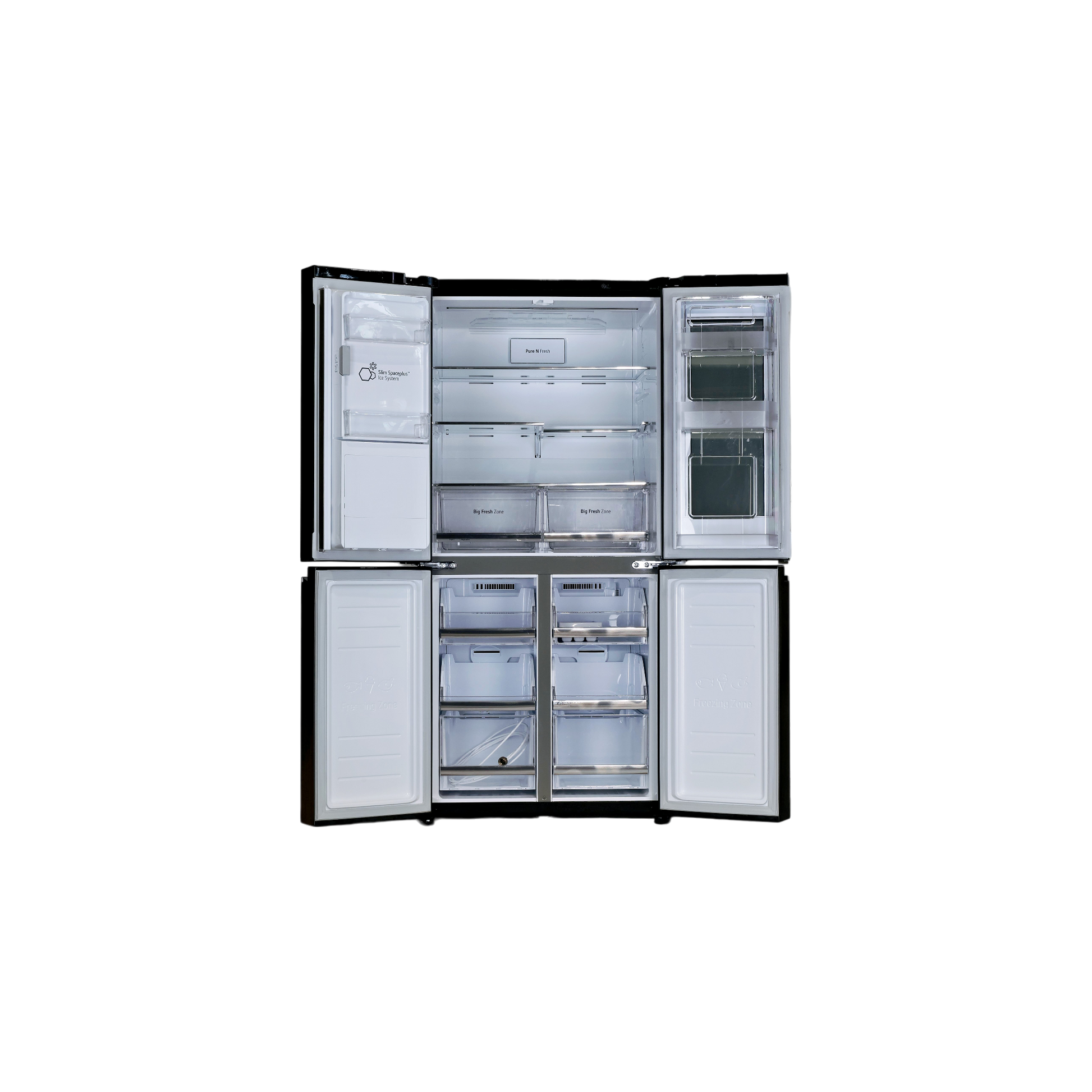 Réfrigérateur multi-portes 288 L Reconditionné LG GMX844MCKV