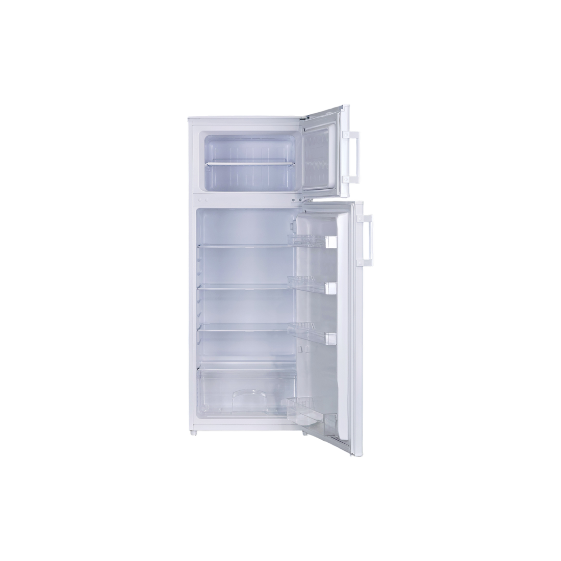 Réfrigérateur Avec Congélateur 210 L Reconditionné HAIER HTM-546W : vue de l'intérieur